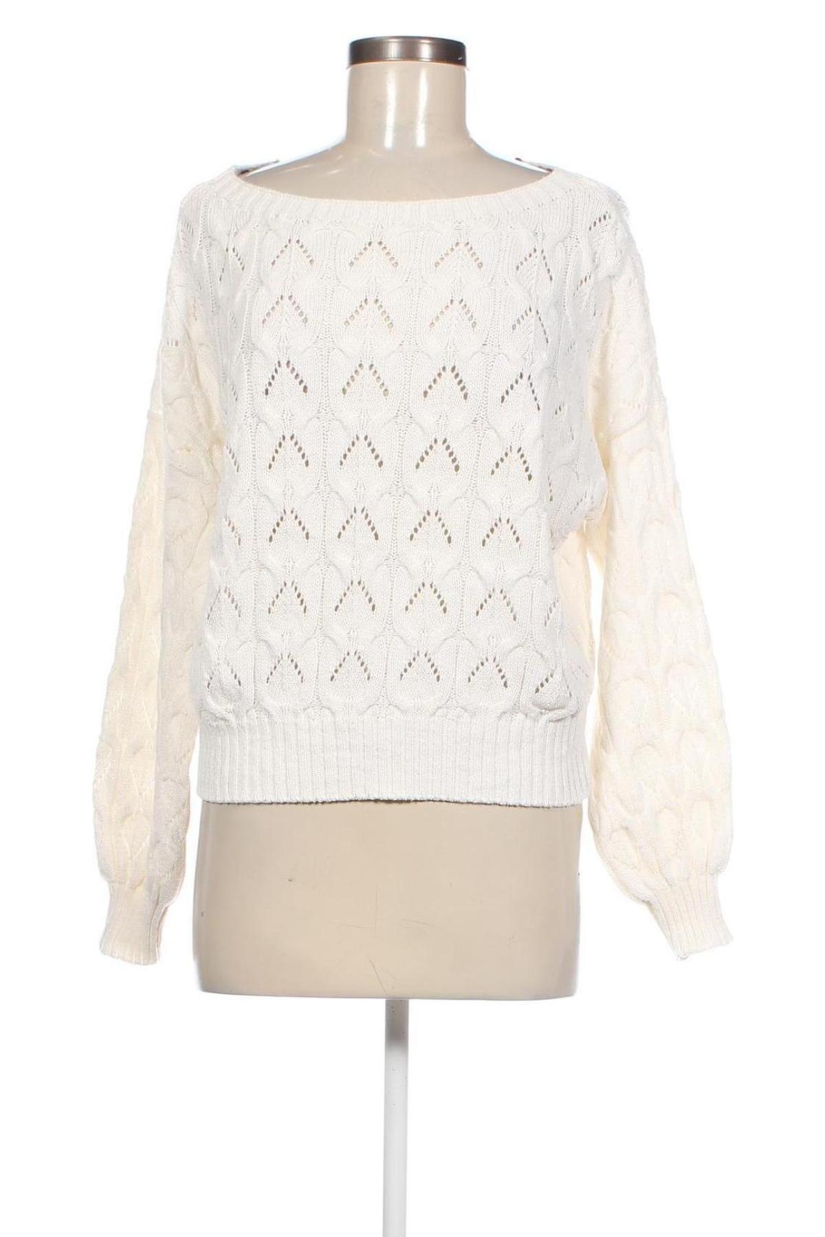 Γυναικείο πουλόβερ ONLY, Μέγεθος M, Χρώμα Λευκό, Τιμή 5,51 €