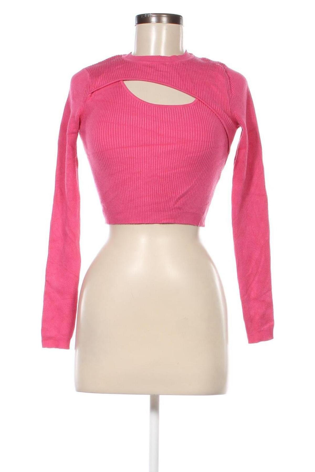Дамски пуловер ONLY, Размер M, Цвят Розов, Цена 10,80 лв.