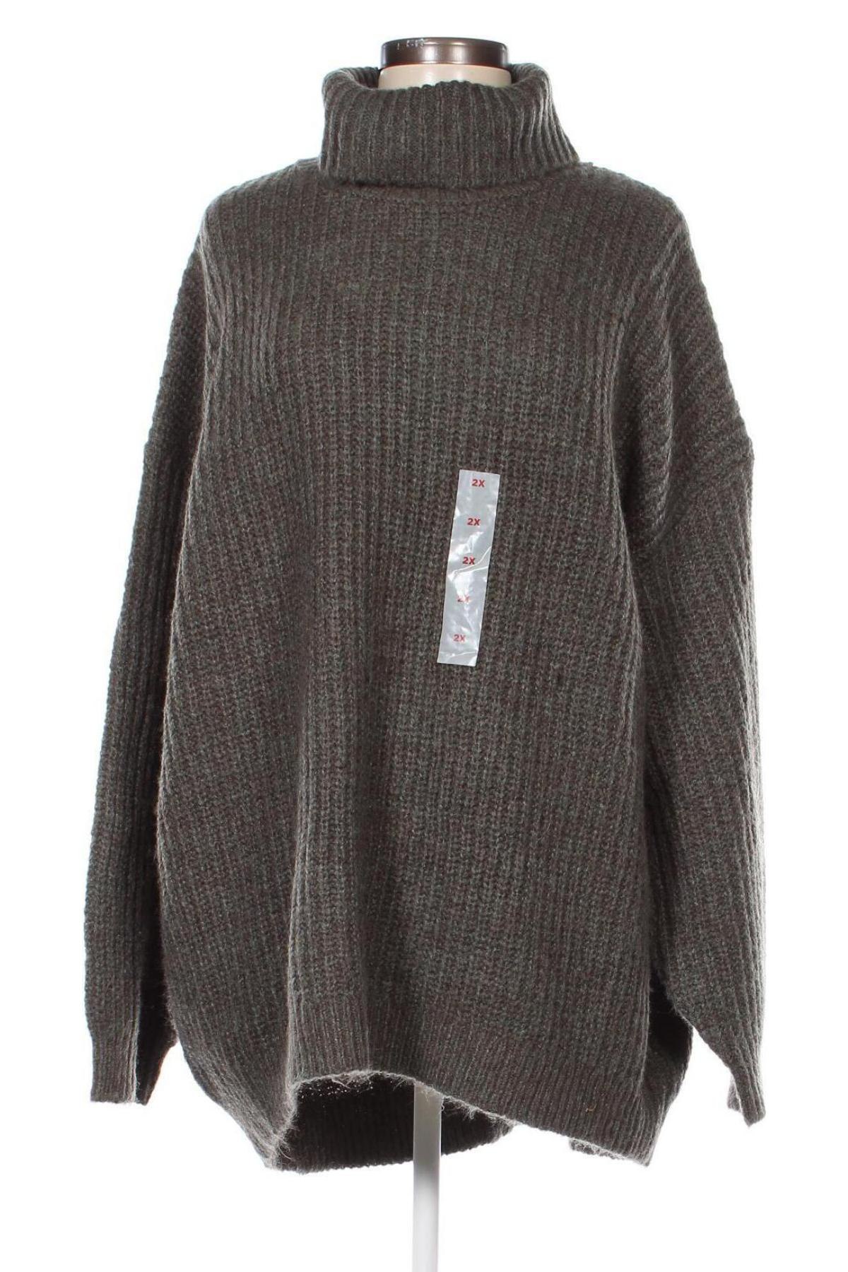 Damski sweter Old Navy, Rozmiar XXL, Kolor Zielony, Cena 133,86 zł