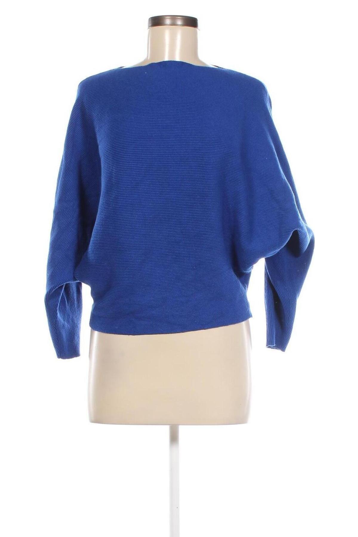 Дамски пуловер One More, Размер M, Цвят Син, Цена 29,00 лв.