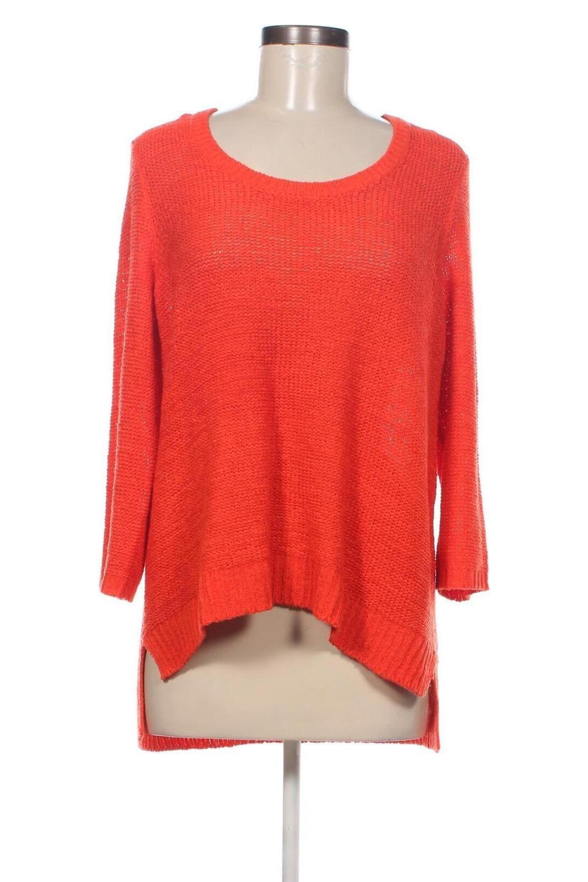 Γυναικείο πουλόβερ Oui, Μέγεθος XL, Χρώμα Κόκκινο, Τιμή 19,18 €