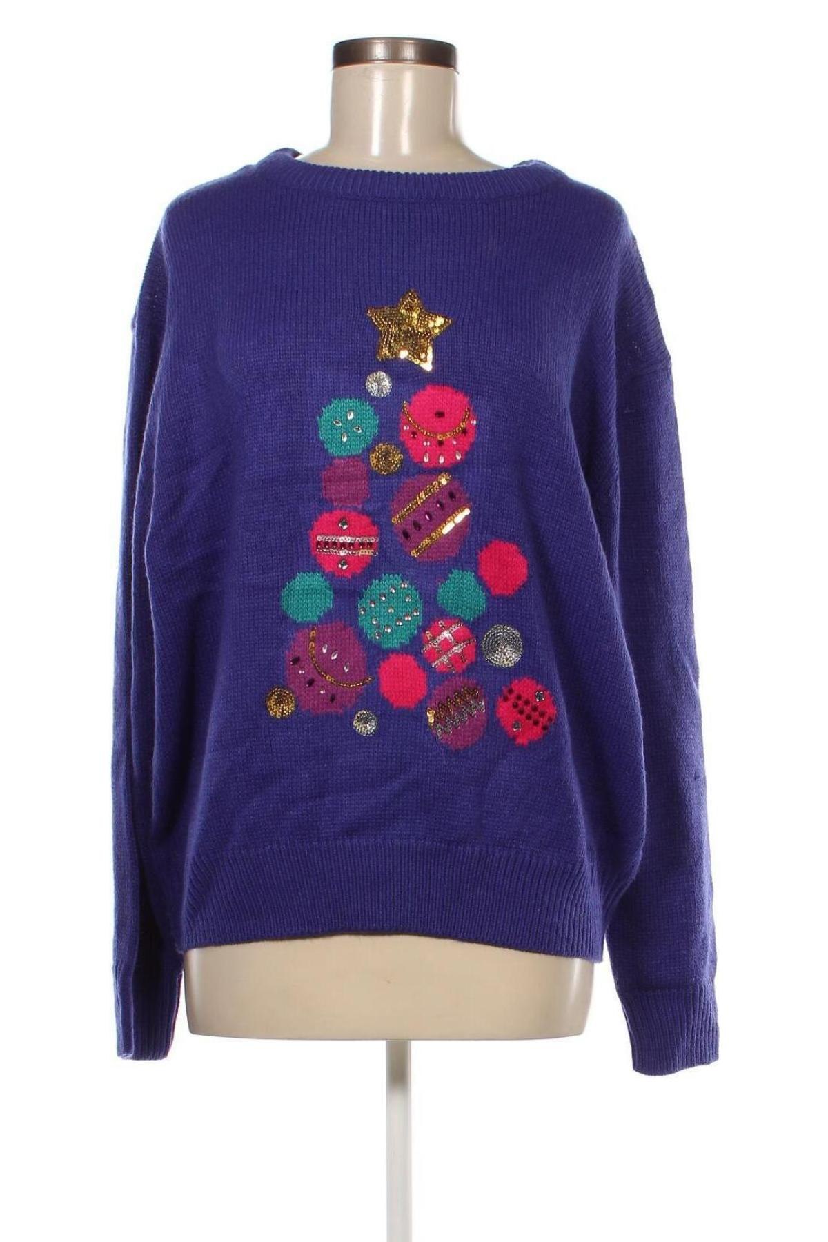 Дамски пуловер Oviesse, Размер M, Цвят Лилав, Цена 20,24 лв.