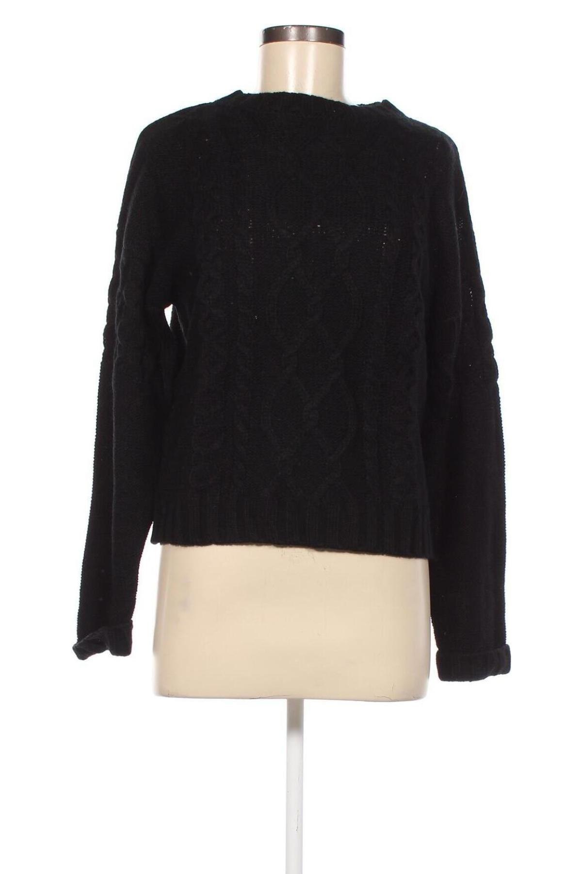 Дамски пуловер Oviesse, Размер M, Цвят Черен, Цена 19,78 лв.