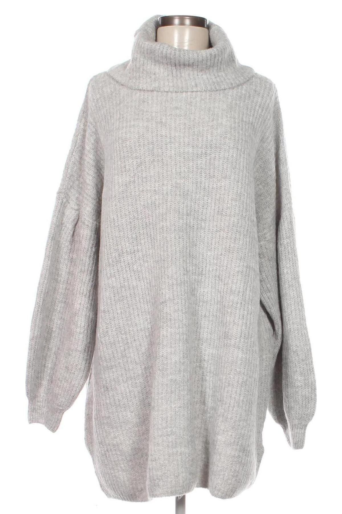 Γυναικείο πουλόβερ Page One, Μέγεθος XL, Χρώμα Γκρί, Τιμή 8,07 €