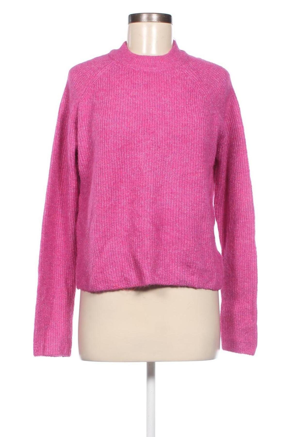 Γυναικείο πουλόβερ Pieces, Μέγεθος L, Χρώμα Ρόζ , Τιμή 5,18 €