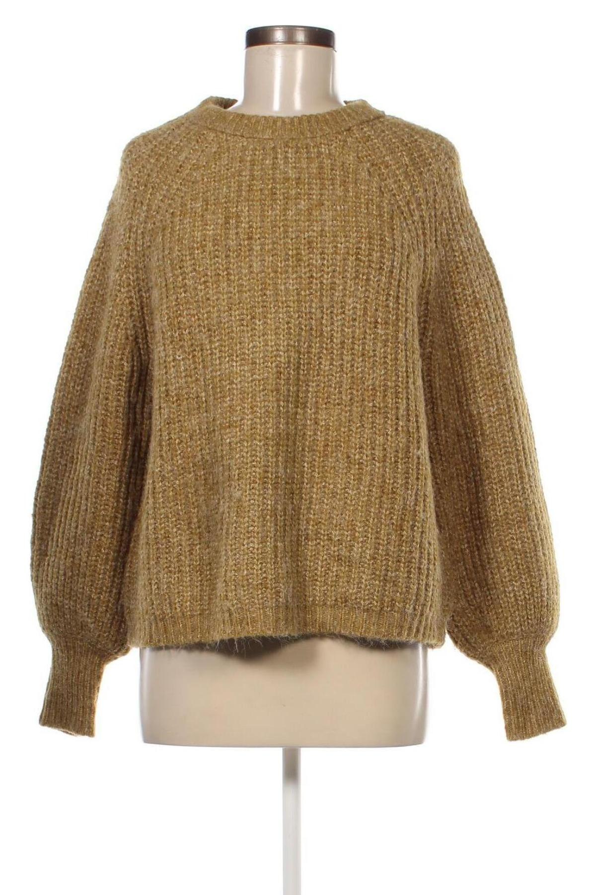 Γυναικείο πουλόβερ Pieces, Μέγεθος M, Χρώμα Πράσινο, Τιμή 6,01 €