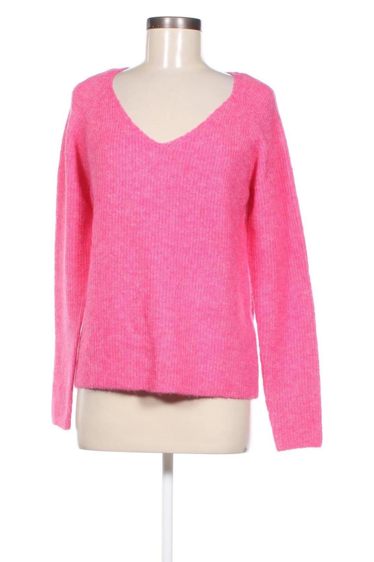 Γυναικείο πουλόβερ Pieces, Μέγεθος M, Χρώμα Ρόζ , Τιμή 9,59 €