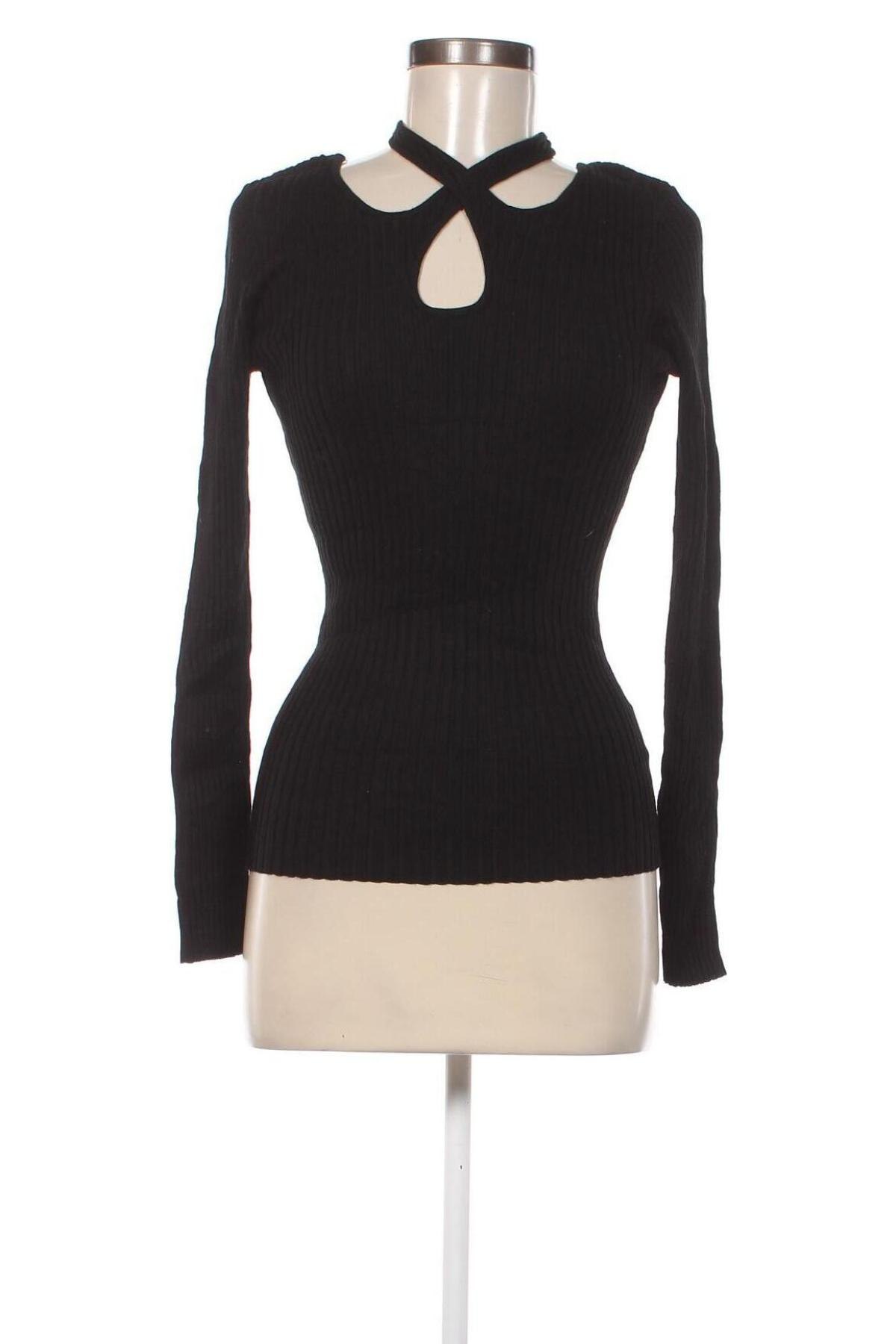Дамски пуловер Portmans, Размер M, Цвят Черен, Цена 30,69 лв.