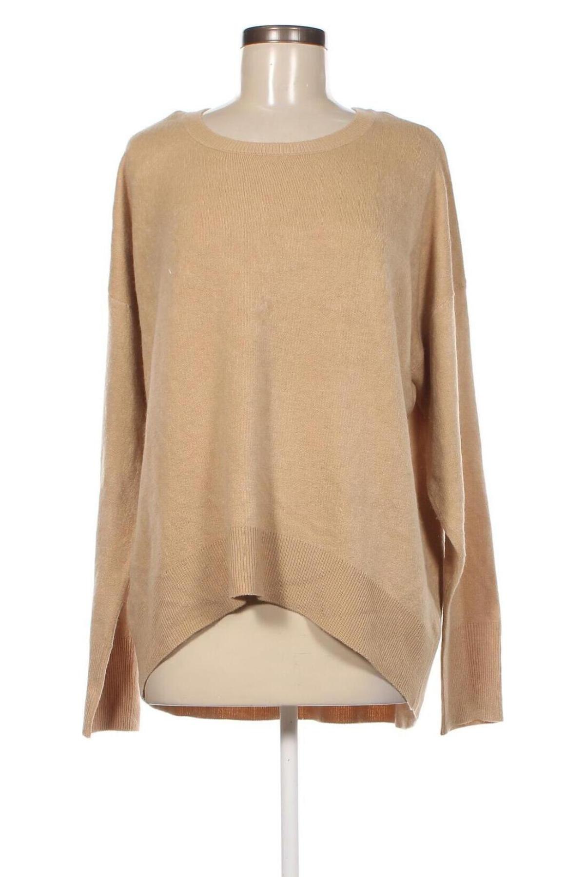 Дамски пуловер Primark, Размер L, Цвят Бежов, Цена 8,99 лв.