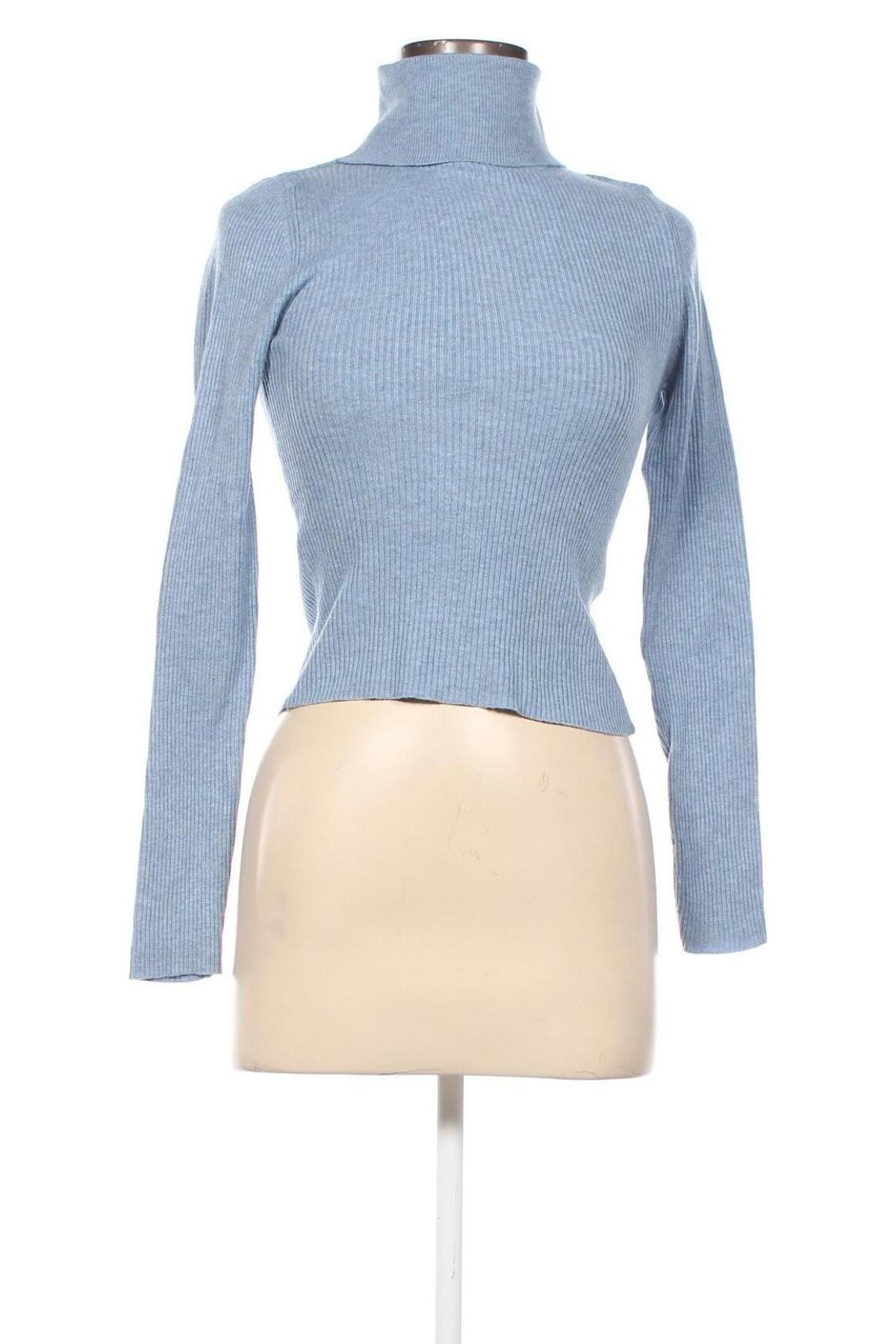Γυναικείο πουλόβερ Pull&Bear, Μέγεθος S, Χρώμα Μπλέ, Τιμή 9,30 €