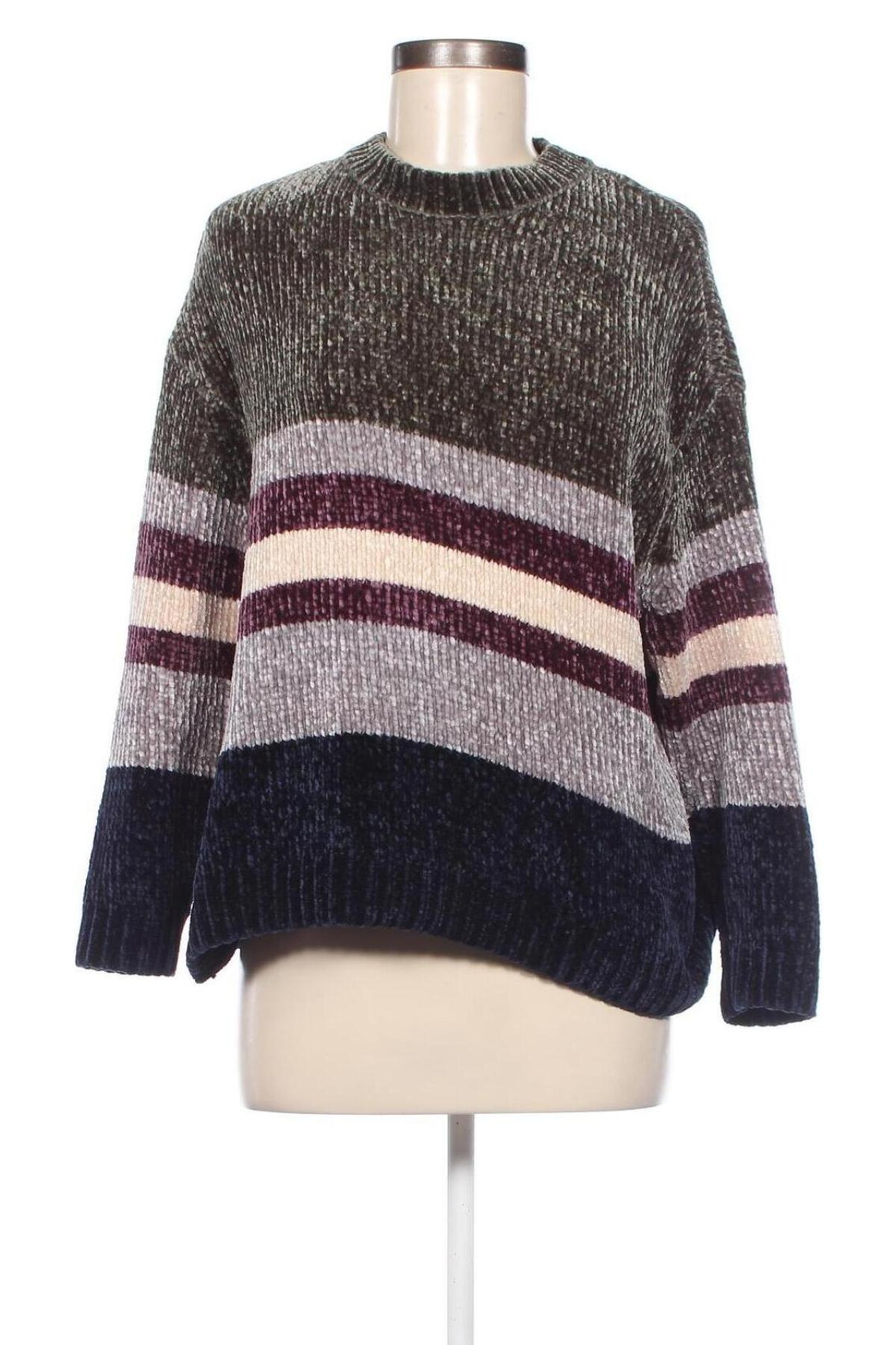 Γυναικείο πουλόβερ Pull&Bear, Μέγεθος S, Χρώμα Πολύχρωμο, Τιμή 4,66 €