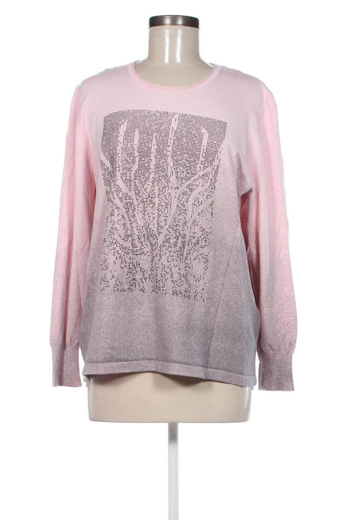 Дамски пуловер Rabe, Размер XL, Цвят Розов, Цена 22,14 лв.