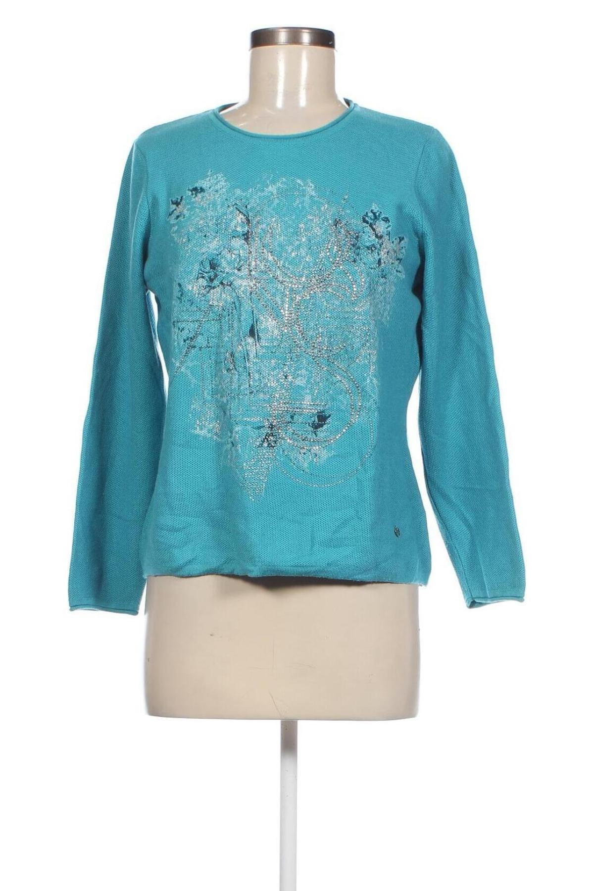Γυναικείο πουλόβερ Rabe, Μέγεθος M, Χρώμα Μπλέ, Τιμή 10,14 €