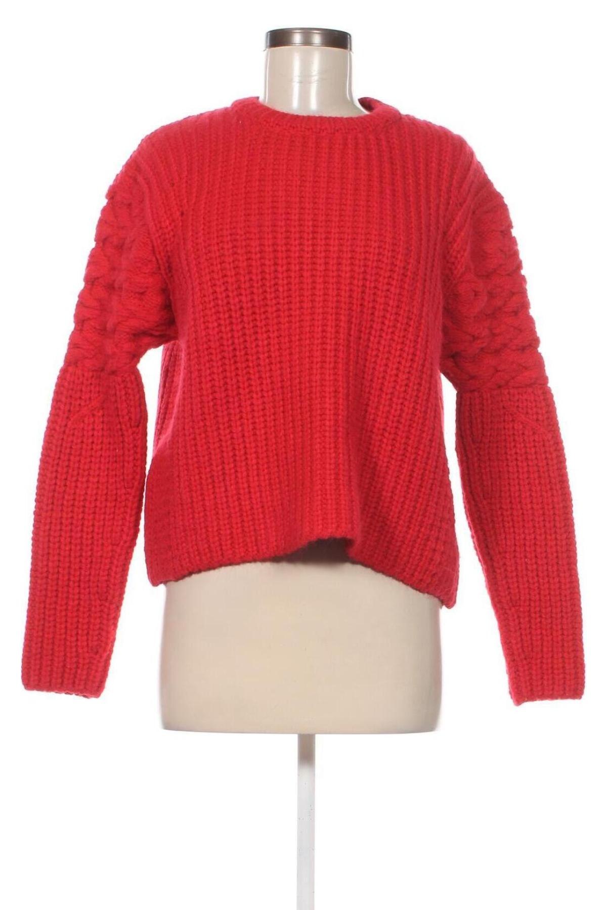 Дамски пуловер River Island, Размер M, Цвят Червен, Цена 20,09 лв.