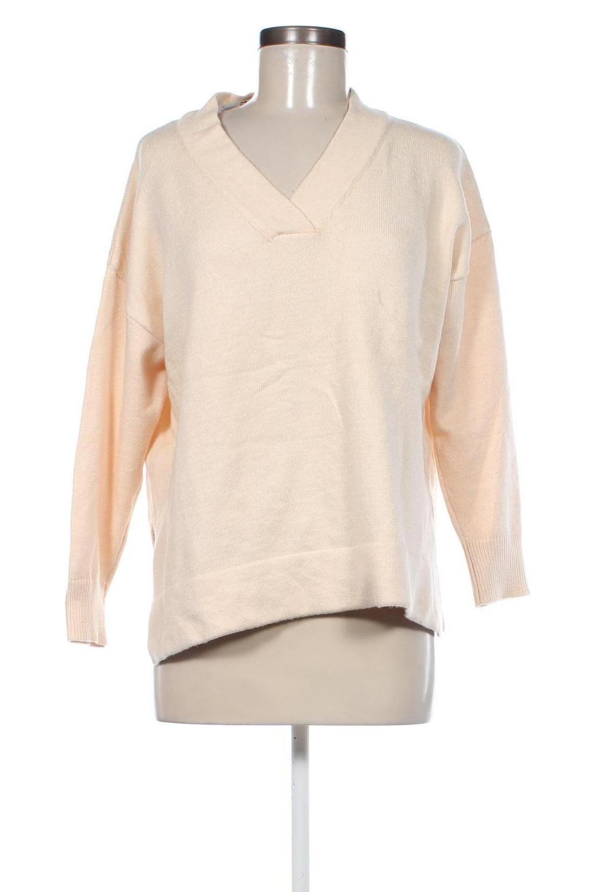 Γυναικείο πουλόβερ SHEIN, Μέγεθος M, Χρώμα Εκρού, Τιμή 5,38 €