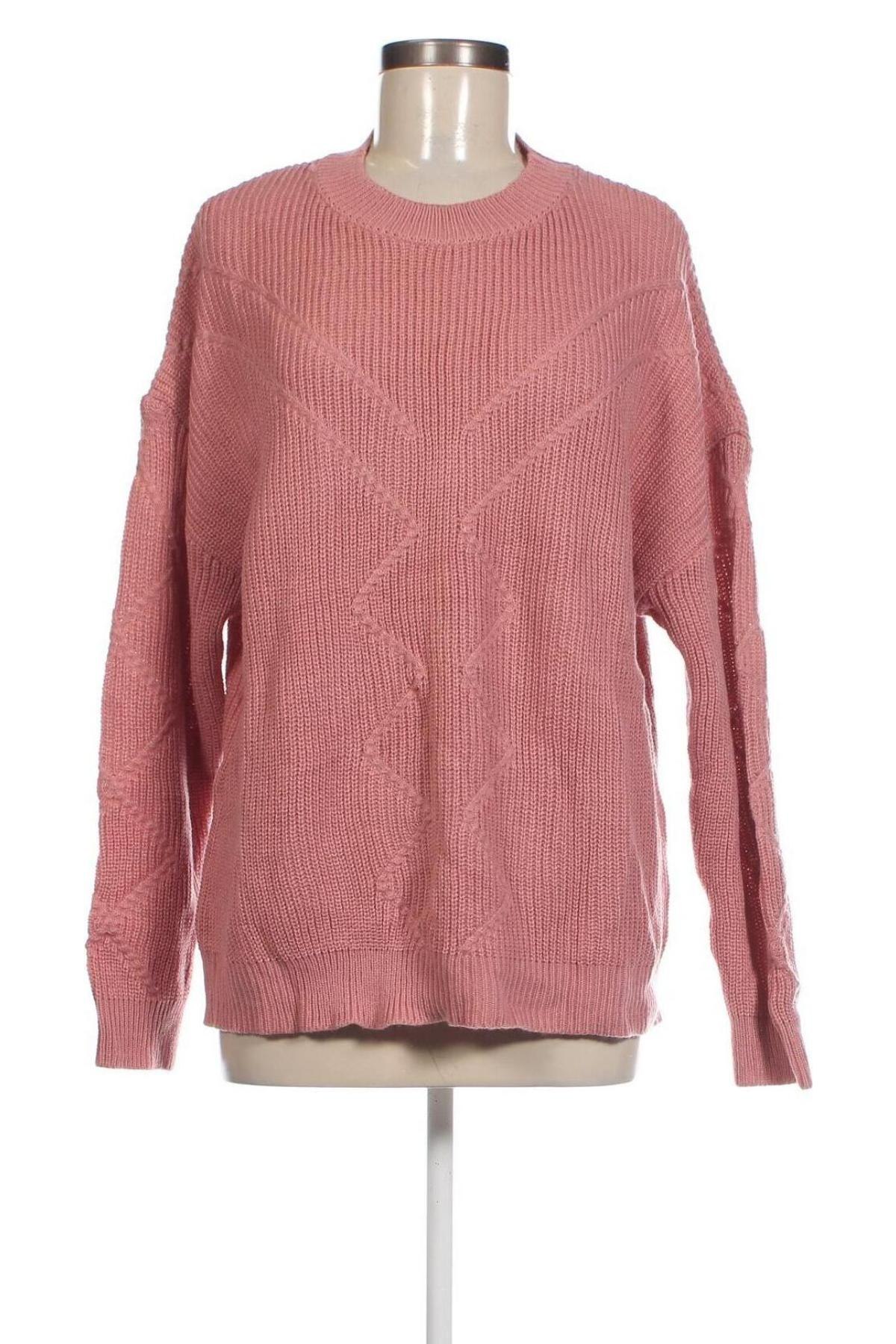 Дамски пуловер SHEIN, Размер XL, Цвят Розов, Цена 12,18 лв.