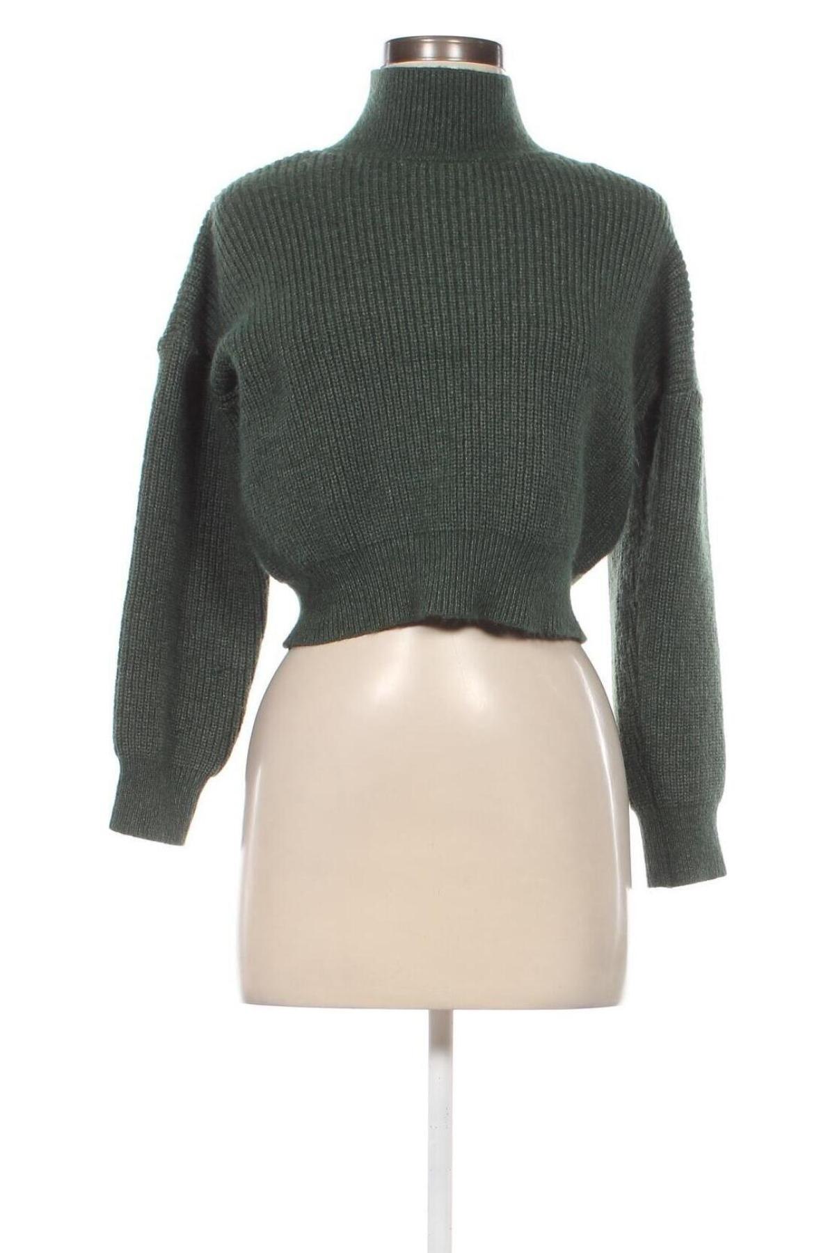 Дамски пуловер SHEIN, Размер M, Цвят Зелен, Цена 7,54 лв.