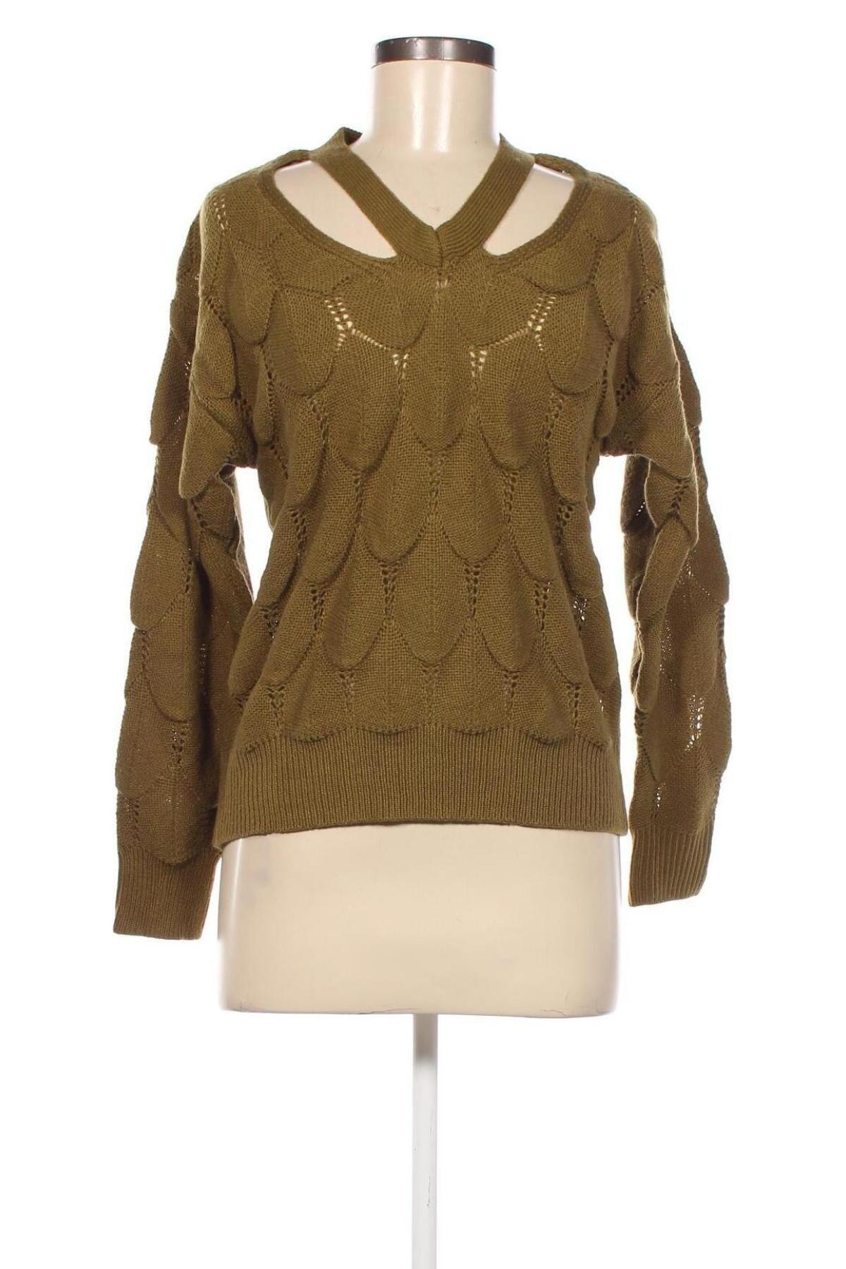 Γυναικείο πουλόβερ SHEIN, Μέγεθος S, Χρώμα Πράσινο, Τιμή 7,53 €