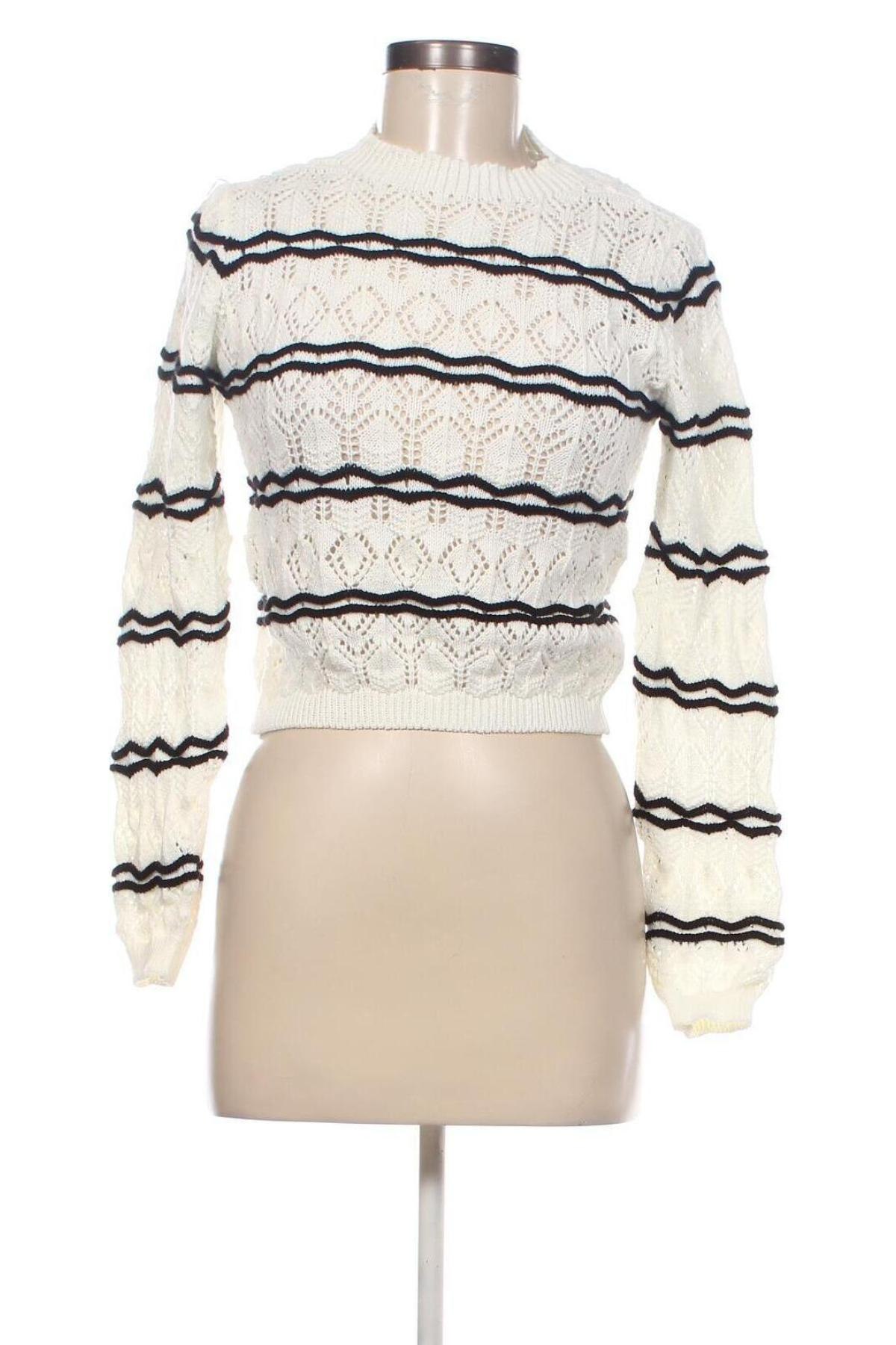 Дамски пуловер SOHUMAN, Размер XL, Цвят Бял, Цена 78,87 лв.