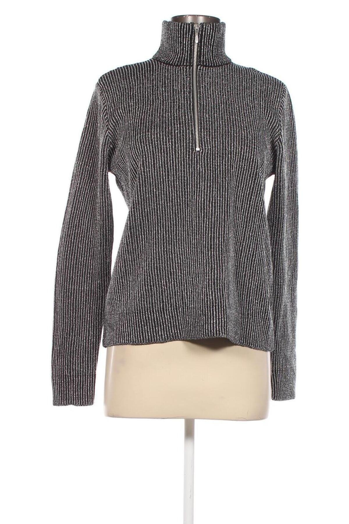 Дамски пуловер Samsoe & Samsoe, Размер S, Цвят Сребрист, Цена 37,20 лв.