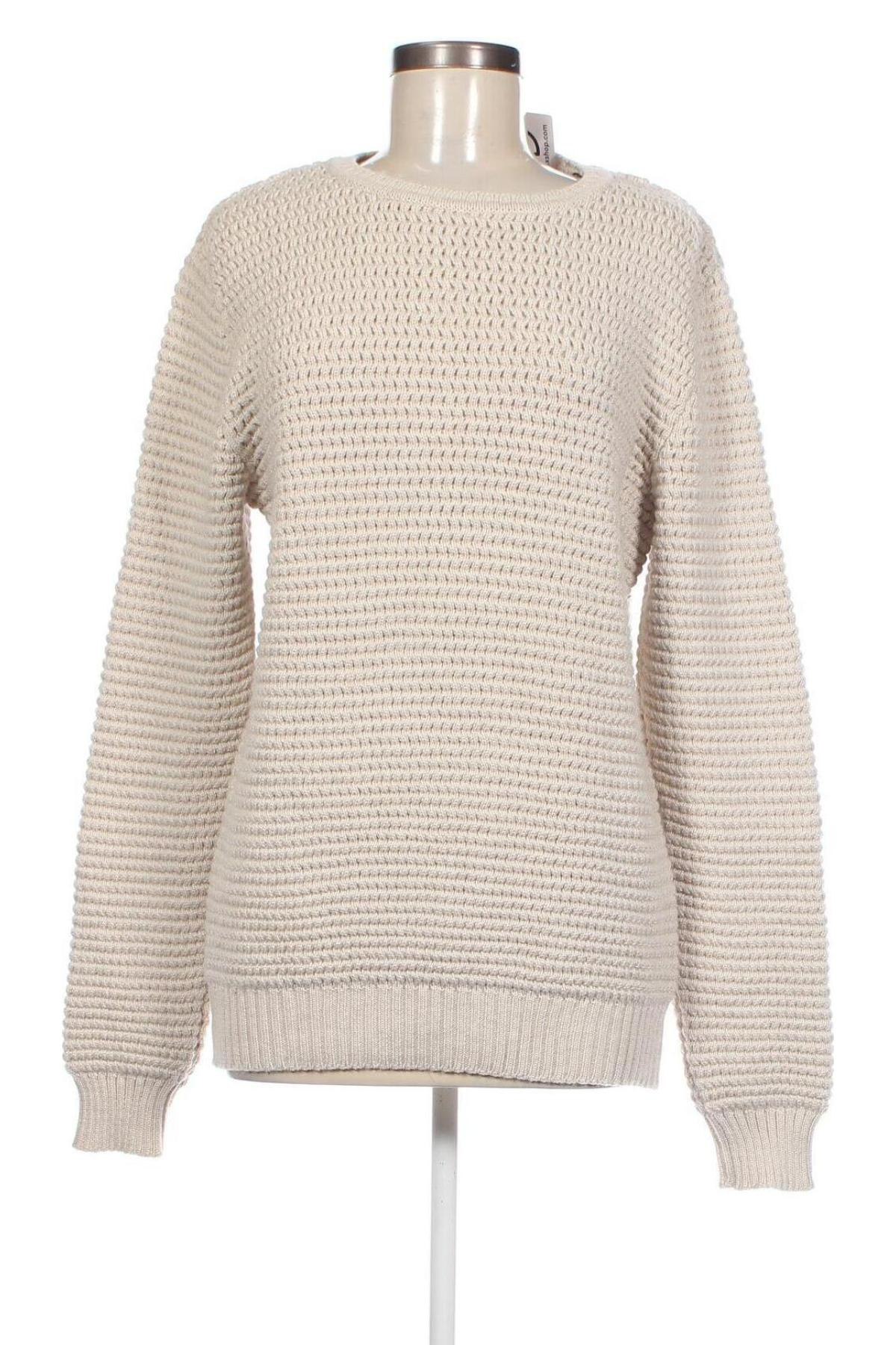 Дамски пуловер Sibin Linnebjerg, Размер M, Цвят Бежов, Цена 26,04 лв.