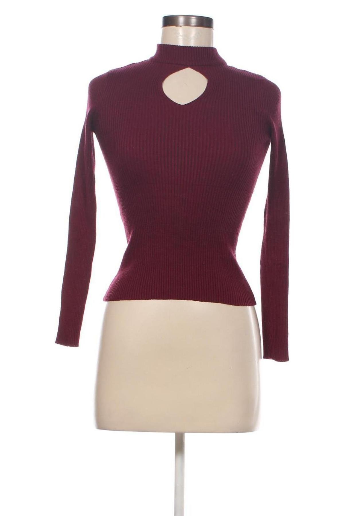 Γυναικείο πουλόβερ Society, Μέγεθος S, Χρώμα Κόκκινο, Τιμή 4,50 €