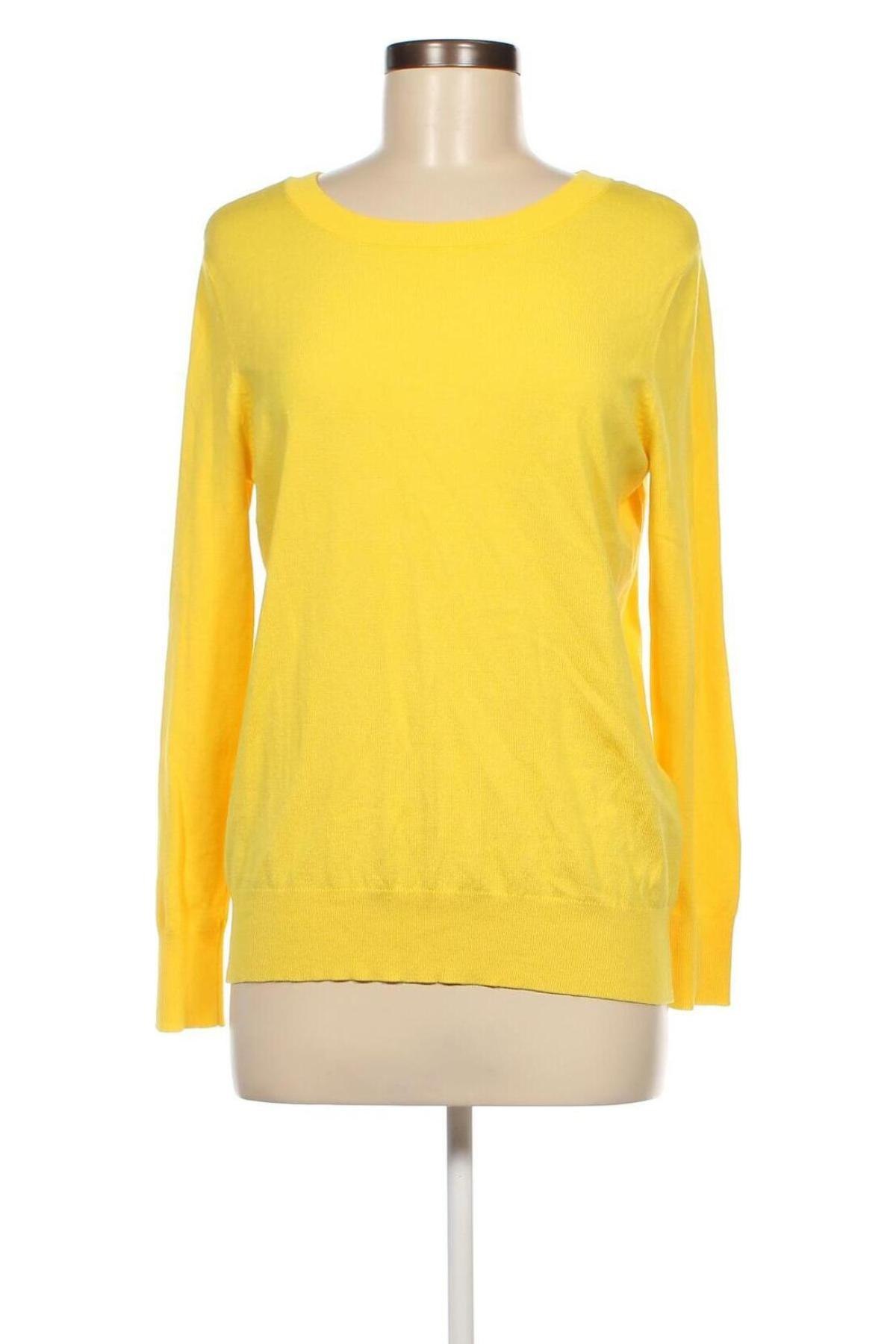Дамски пуловер Street One, Размер M, Цвят Жълт, Цена 26,65 лв.
