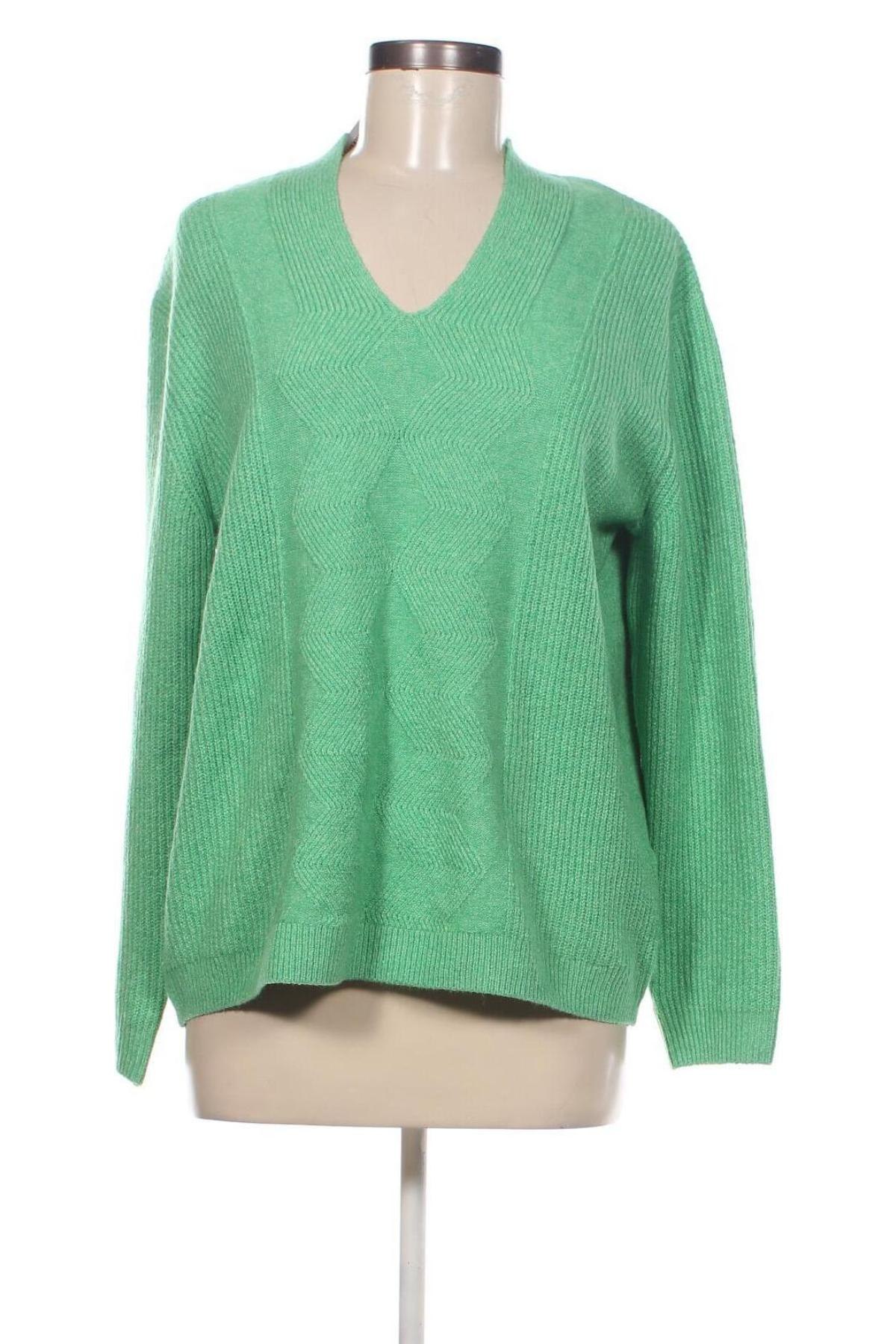 Дамски пуловер Street One, Размер M, Цвят Зелен, Цена 37,20 лв.