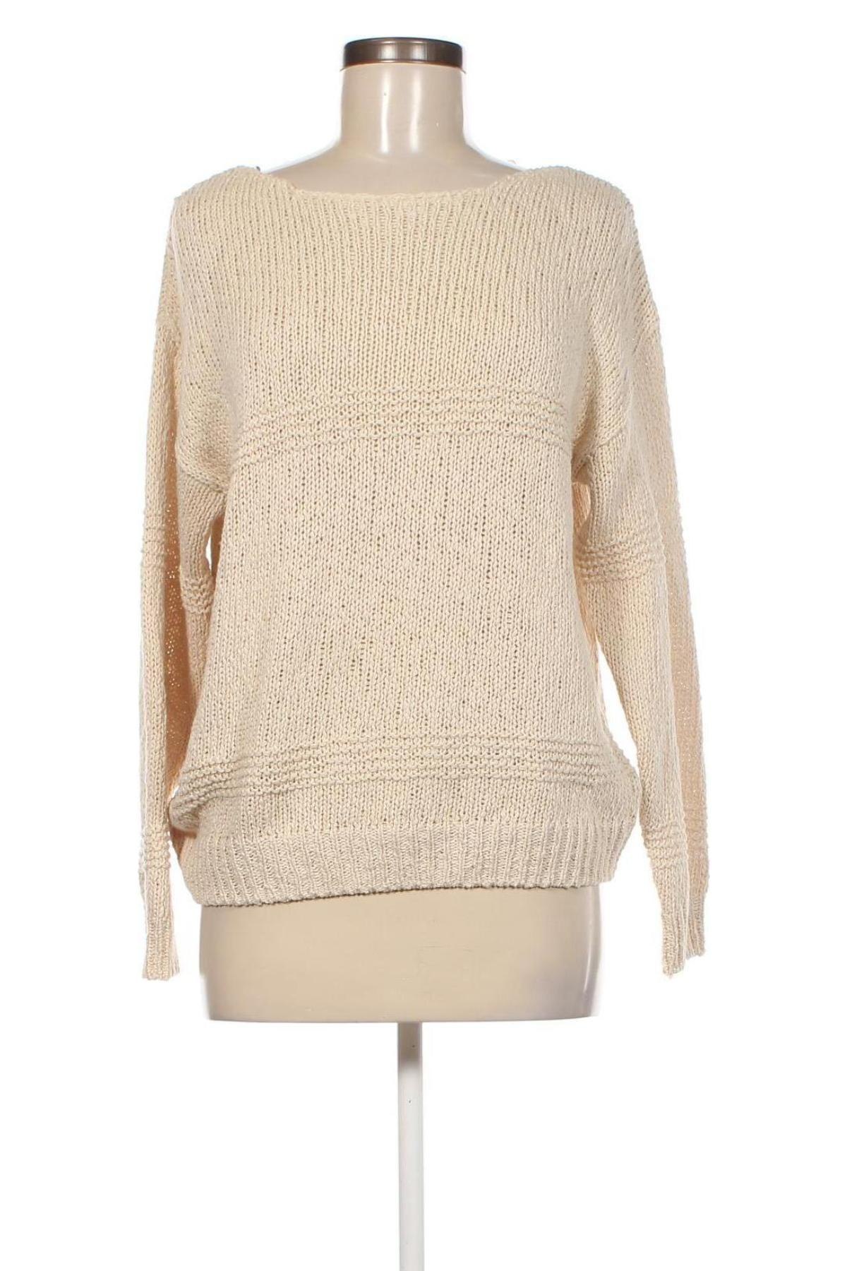 Дамски пуловер Takko Fashion, Размер M, Цвят Бежов, Цена 10,73 лв.