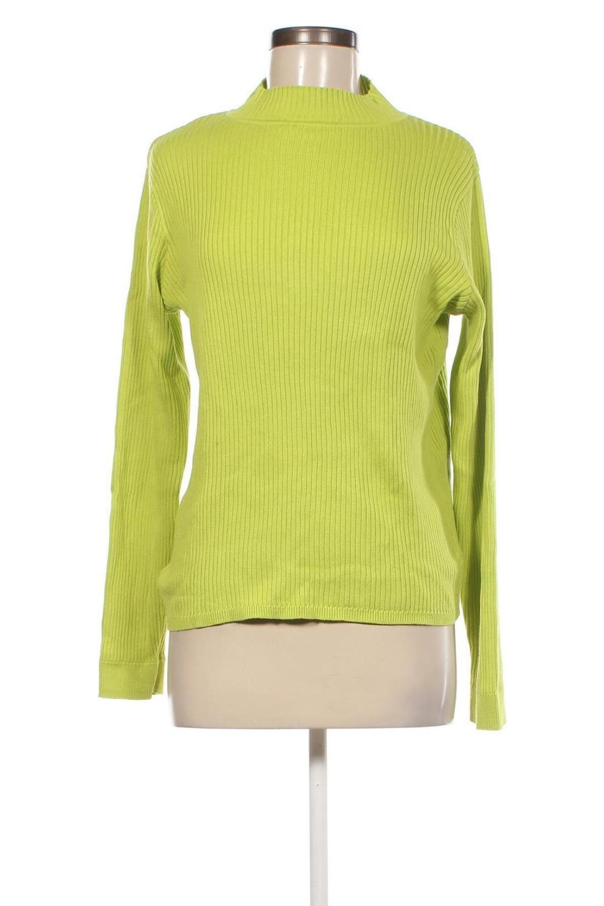 Γυναικείο πουλόβερ Takko Fashion, Μέγεθος L, Χρώμα Πράσινο, Τιμή 7,18 €
