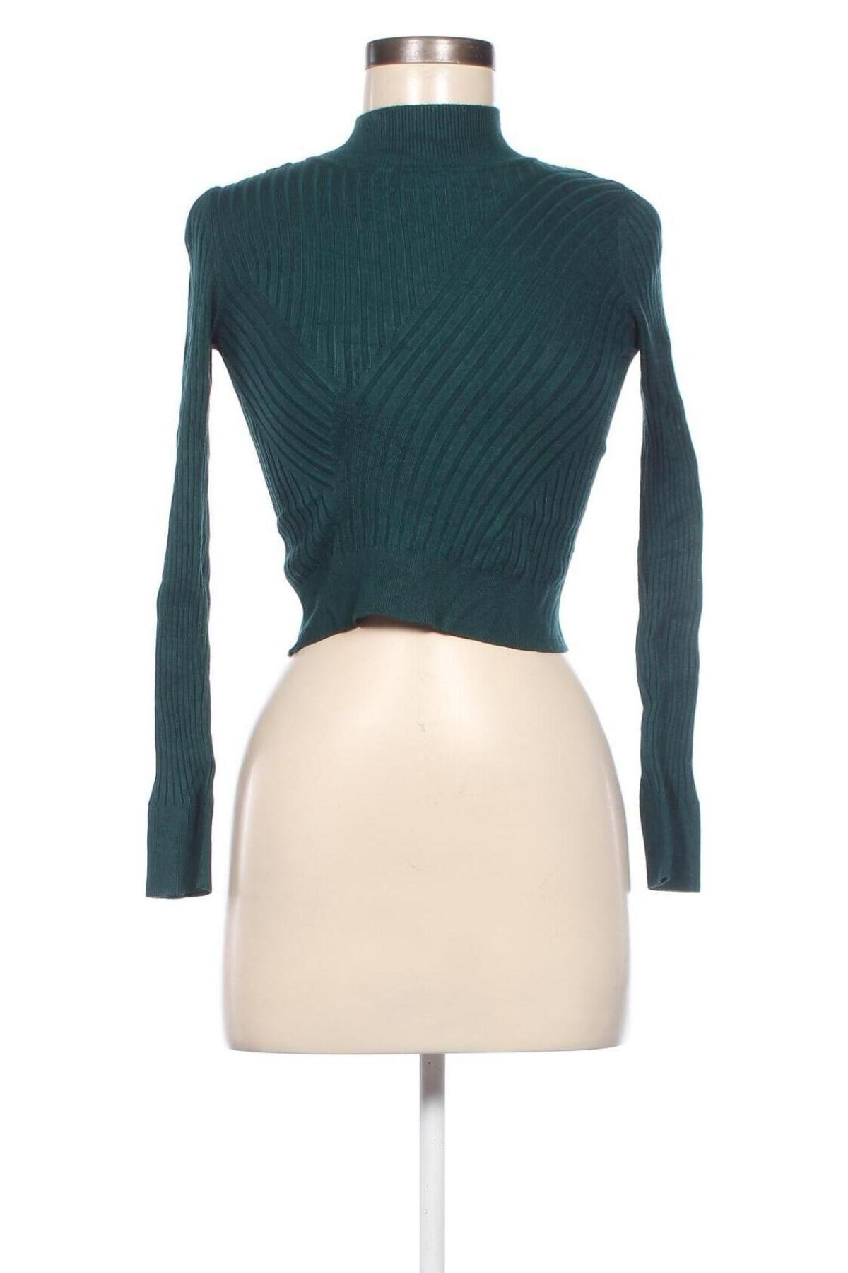 Дамски пуловер Tally Weijl, Размер XS, Цвят Зелен, Цена 11,60 лв.
