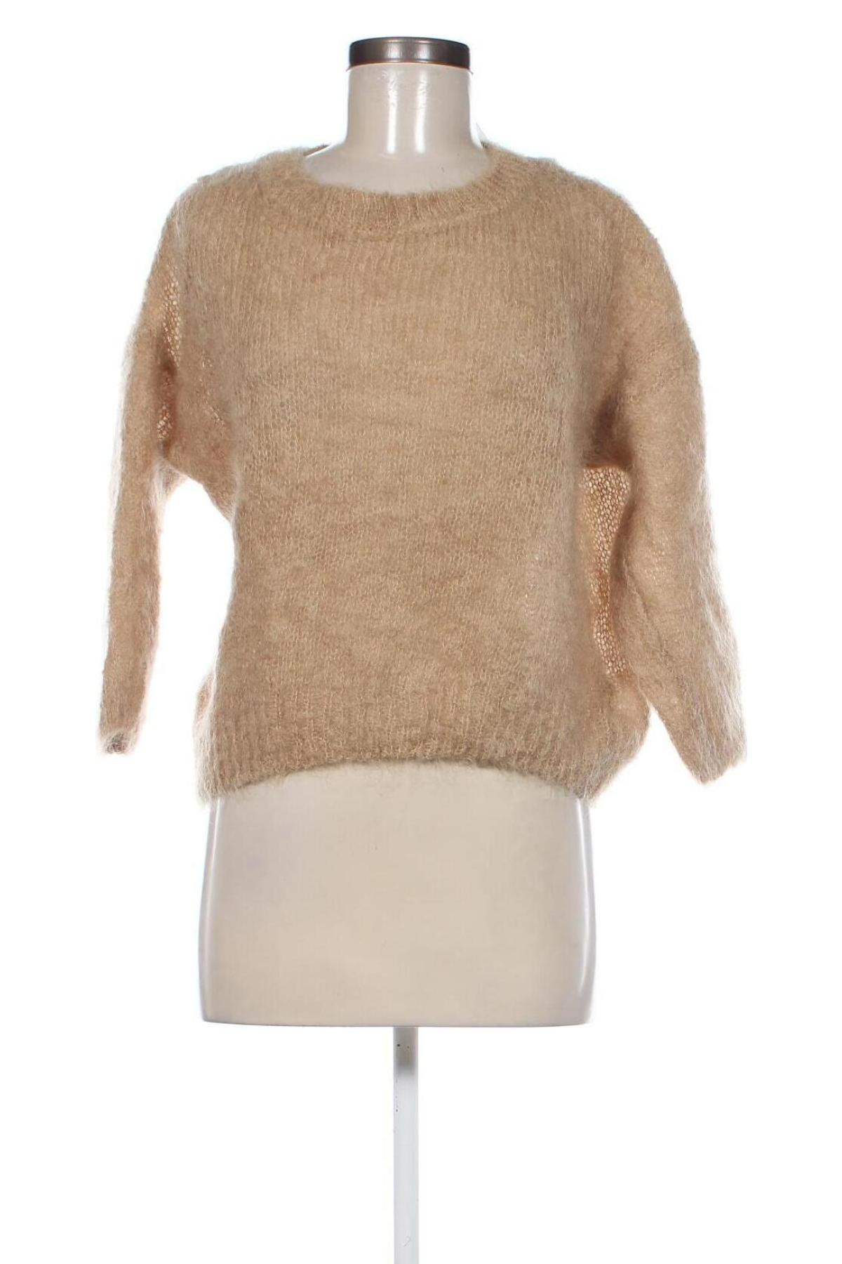 Γυναικείο πουλόβερ Terra di Siena, Μέγεθος L, Χρώμα  Μπέζ, Τιμή 10,14 €