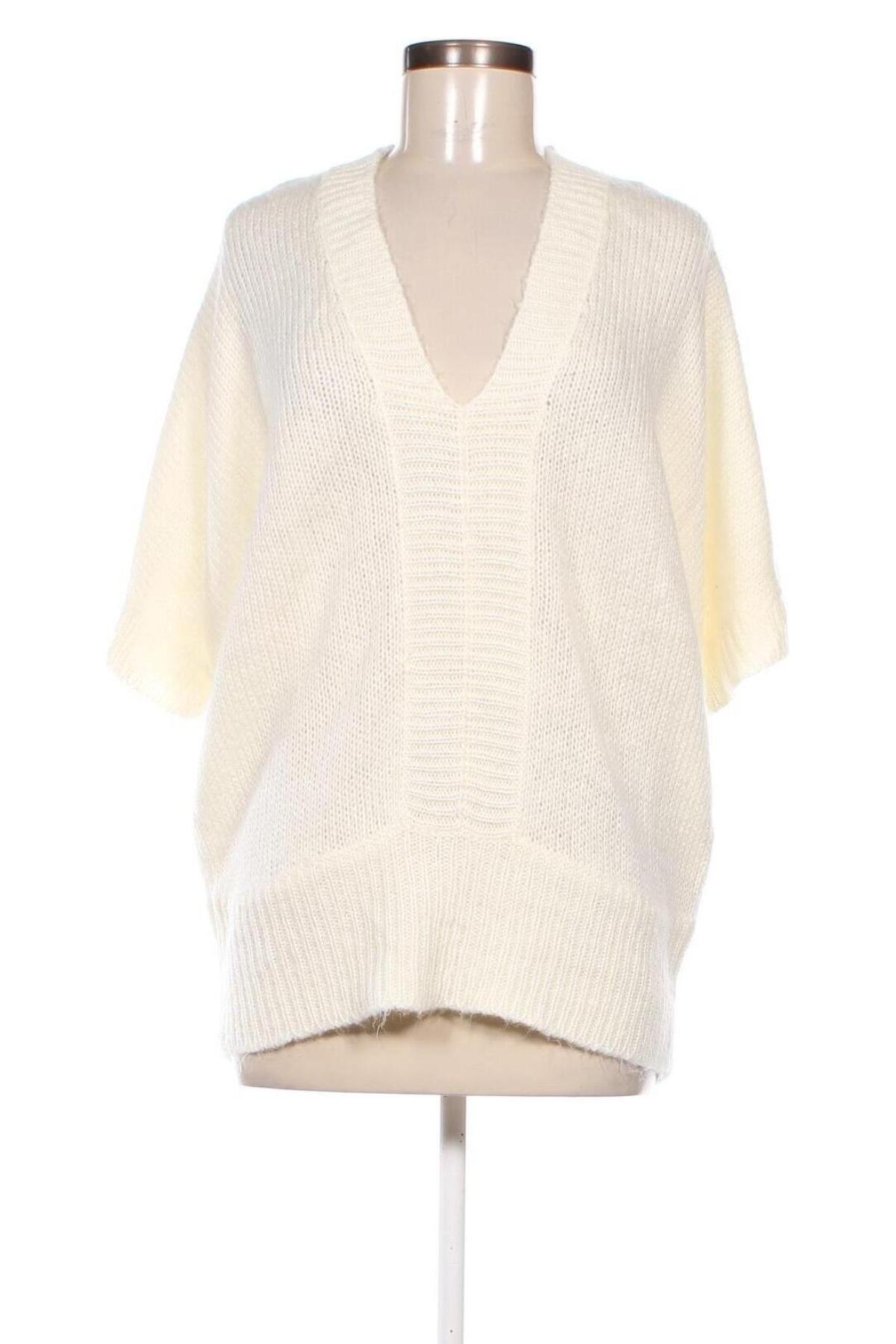 Γυναικείο πουλόβερ Terranova, Μέγεθος L, Χρώμα Εκρού, Τιμή 21,38 €