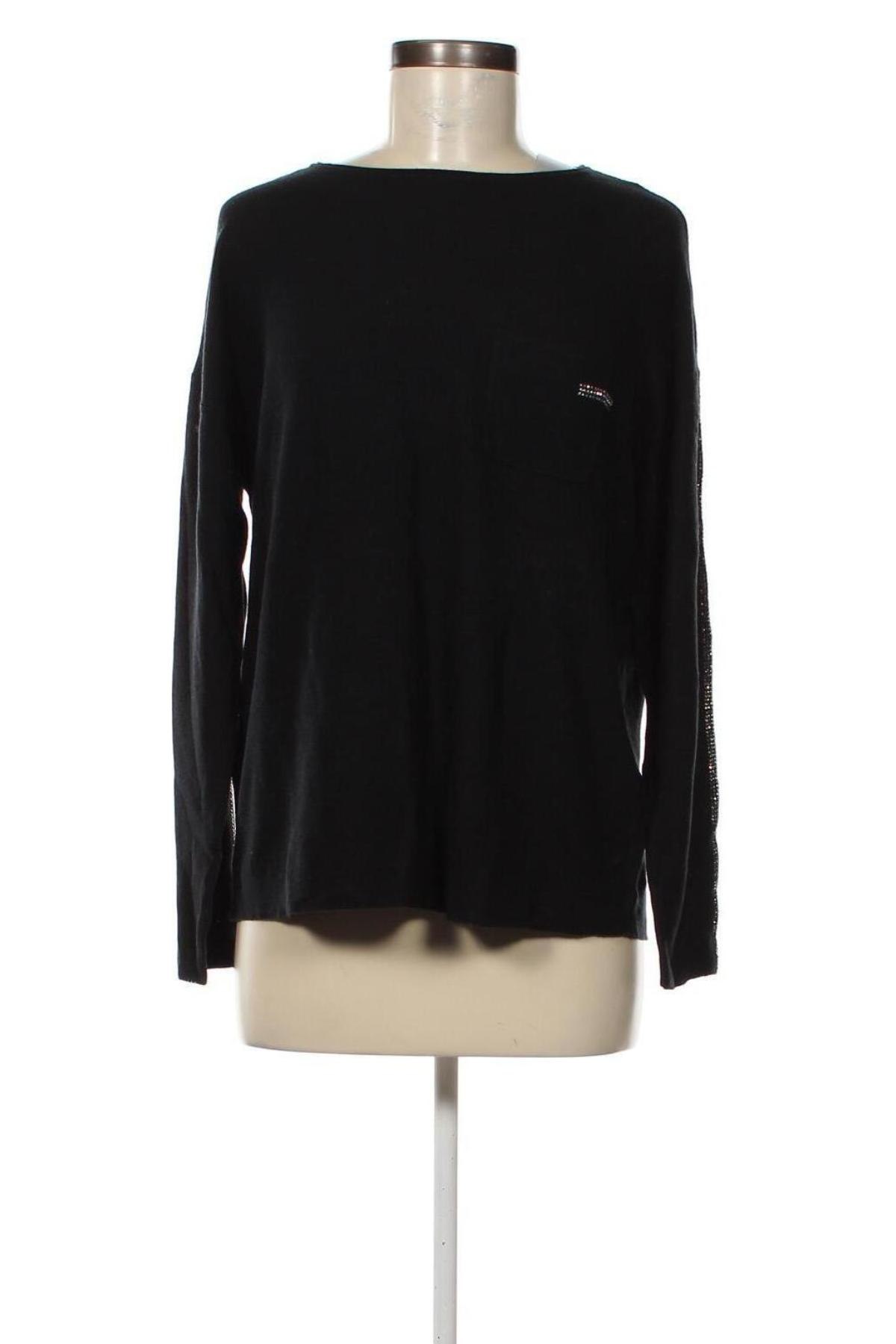 Γυναικείο πουλόβερ Thomas Rabe, Μέγεθος L, Χρώμα Μαύρο, Τιμή 58,89 €