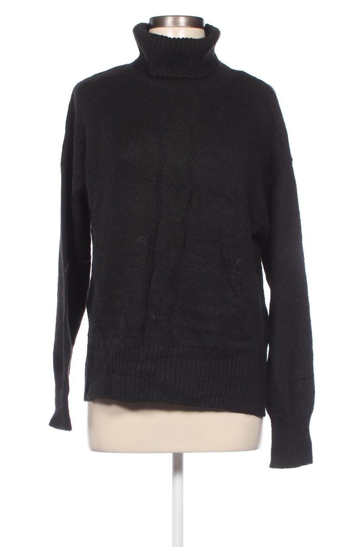 Дамски пуловер Tom Tailor, Размер L, Цвят Черен, Цена 10,66 лв.