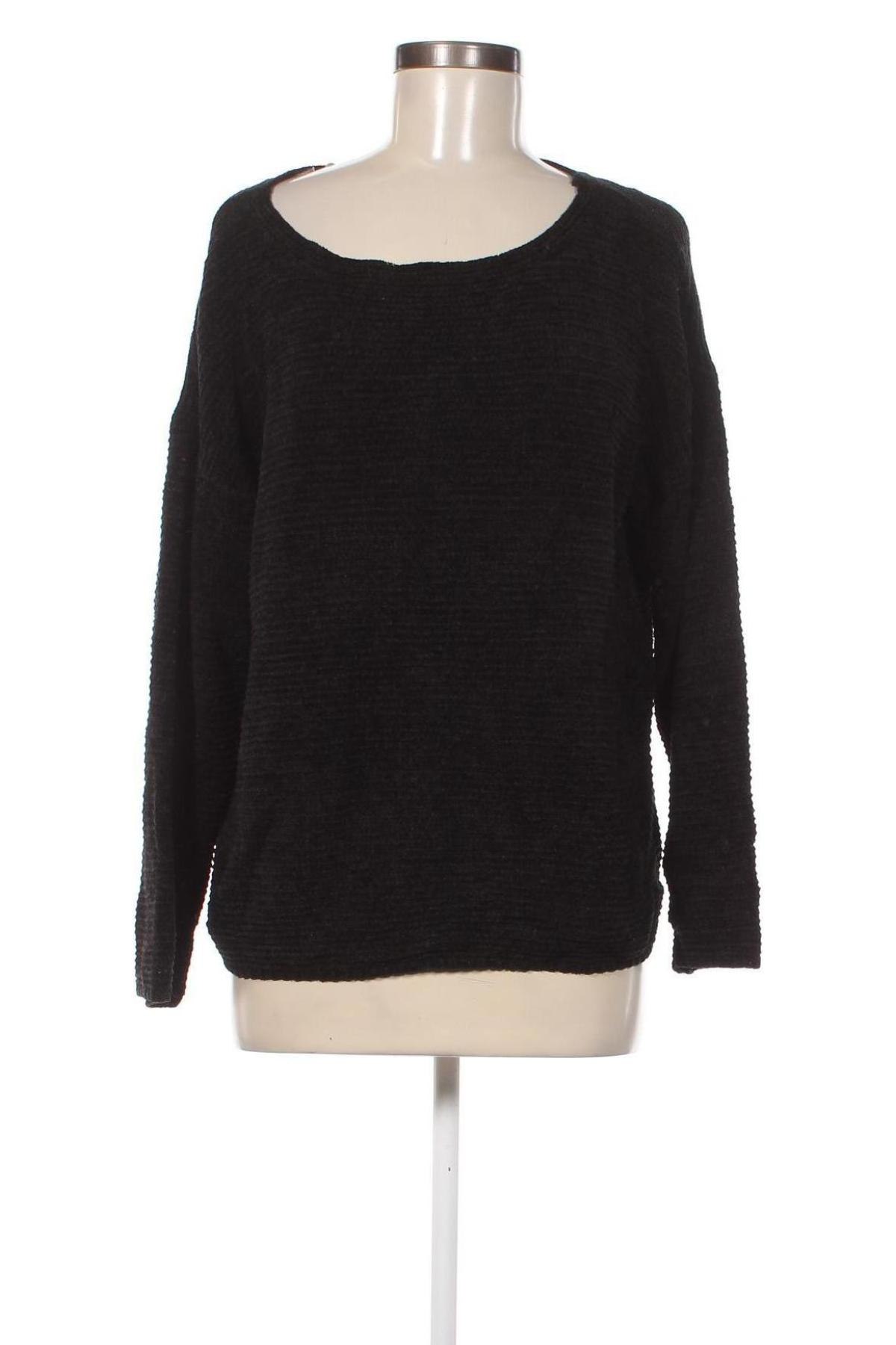 Дамски пуловер Tom Tailor, Размер XXL, Цвят Черен, Цена 18,45 лв.