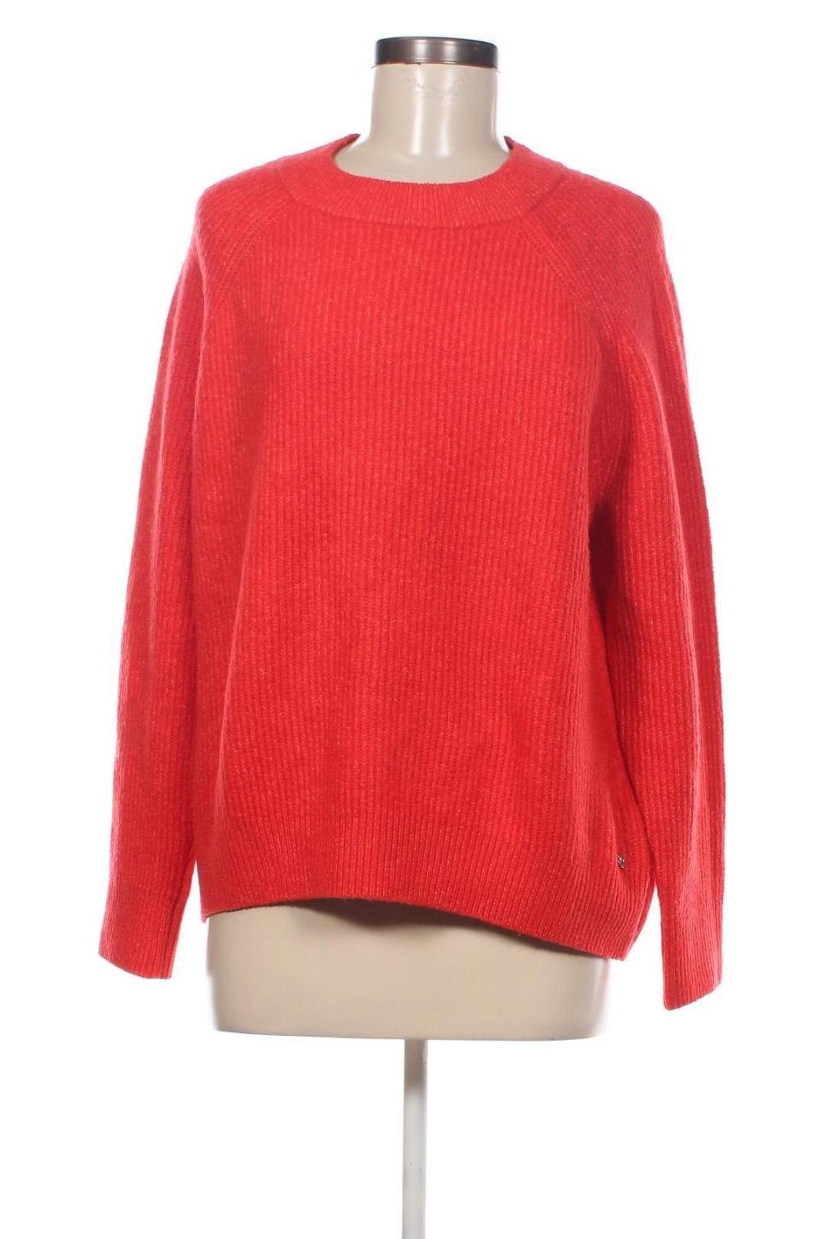 Γυναικείο πουλόβερ Tom Tailor, Μέγεθος L, Χρώμα Κόκκινο, Τιμή 10,14 €