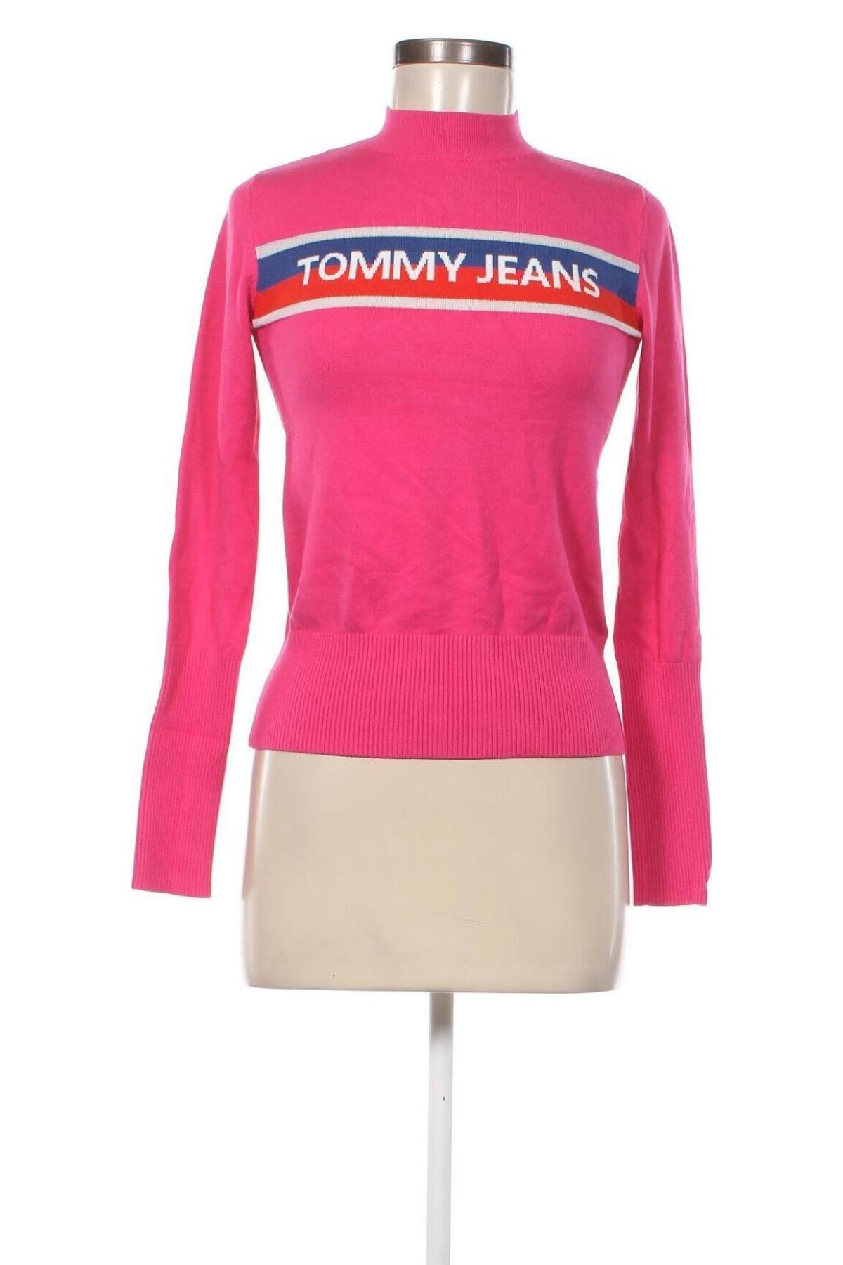 Dámský svetr Tommy Jeans, Velikost XS, Barva Růžová, Cena  918,00 Kč