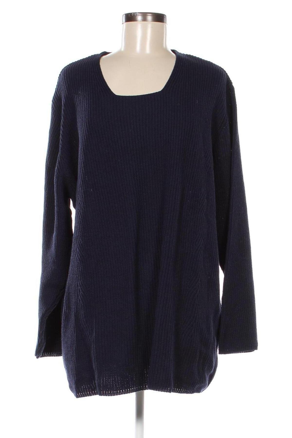 Γυναικείο πουλόβερ Ulla Popken, Μέγεθος XL, Χρώμα Μπλέ, Τιμή 21,86 €