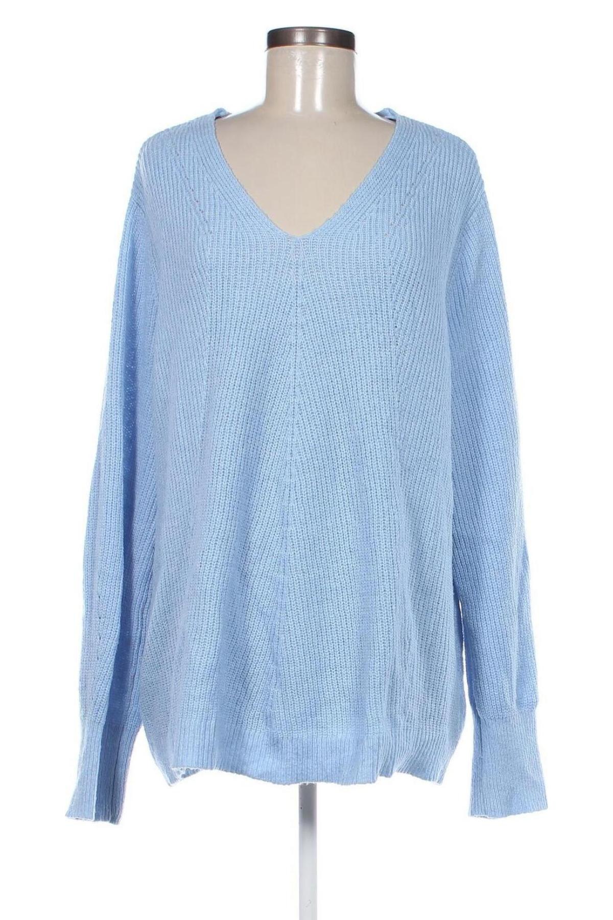 Дамски пуловер Ulla Popken, Размер L, Цвят Син, Цена 16,40 лв.