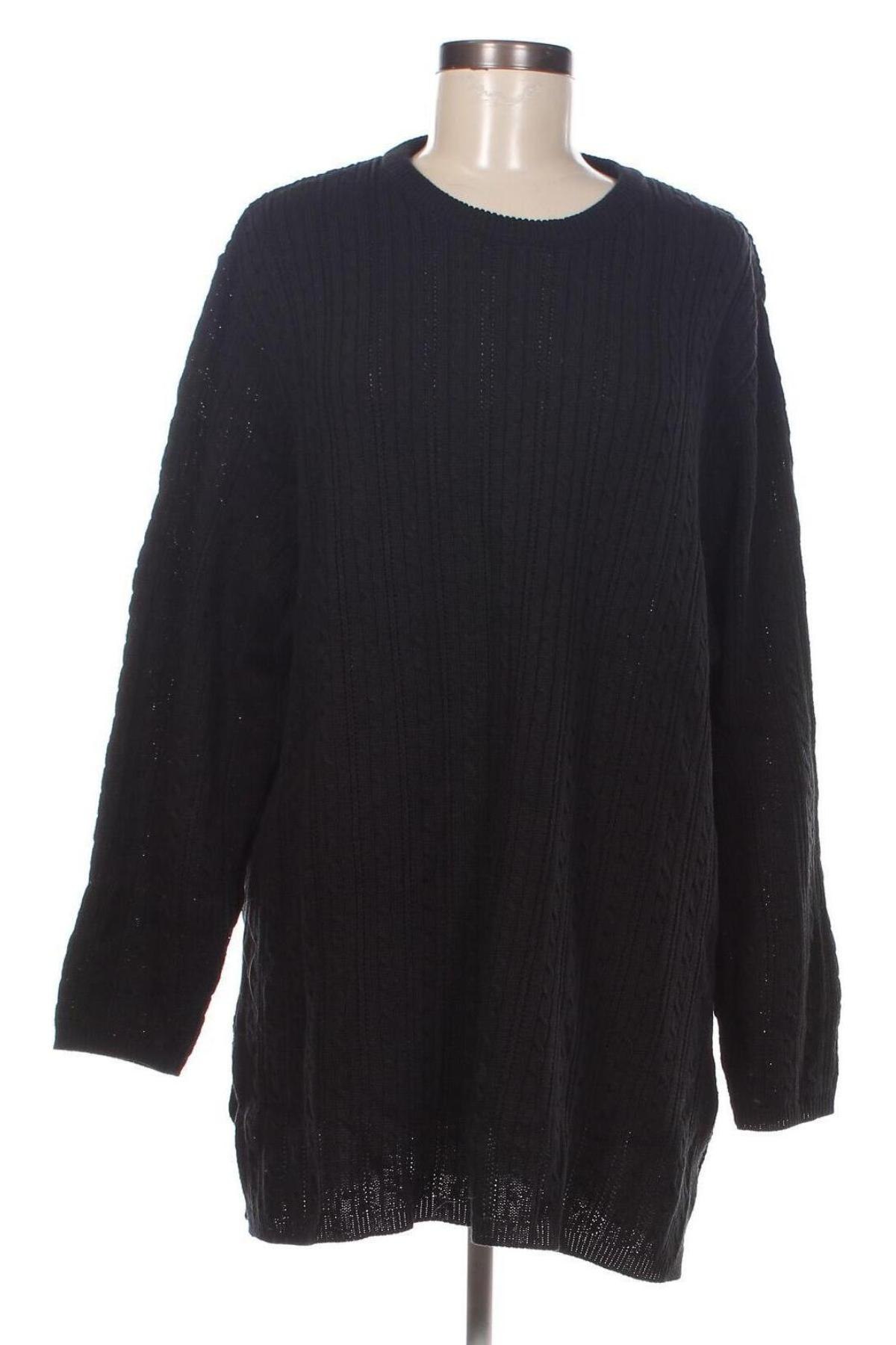 Дамски пуловер Ulla Popken, Размер XL, Цвят Черен, Цена 26,04 лв.