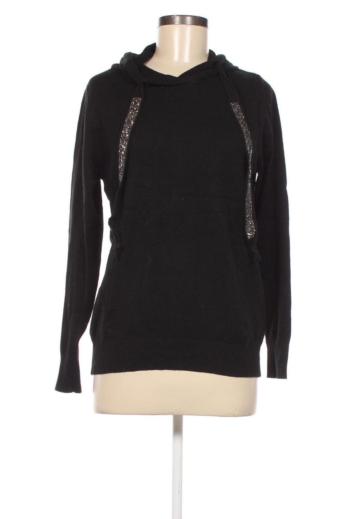 Дамски пуловер Up 2 Fashion, Размер M, Цвят Черен, Цена 11,60 лв.