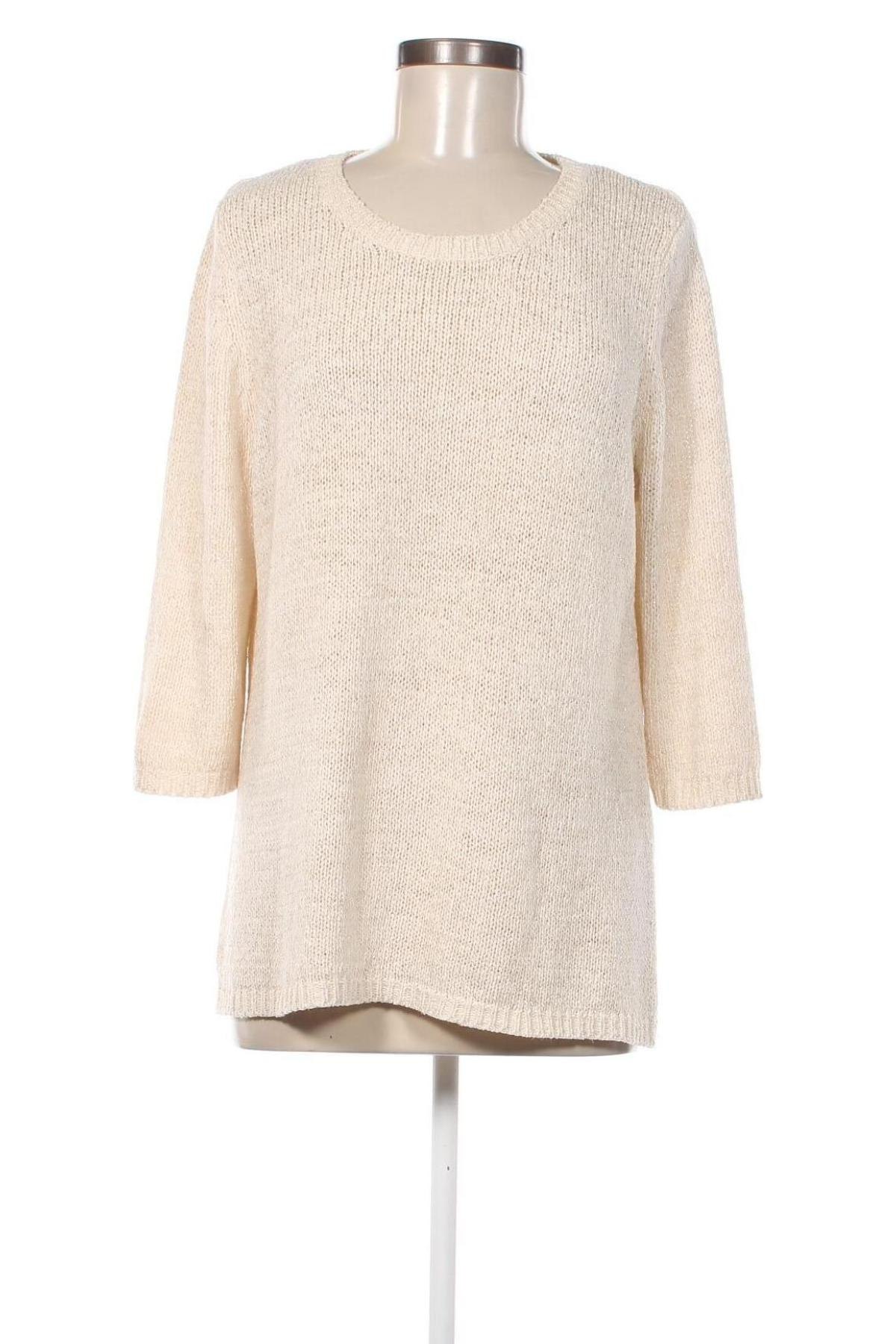 Дамски пуловер Uta Raasch, Размер XL, Цвят Бежов, Цена 21,70 лв.