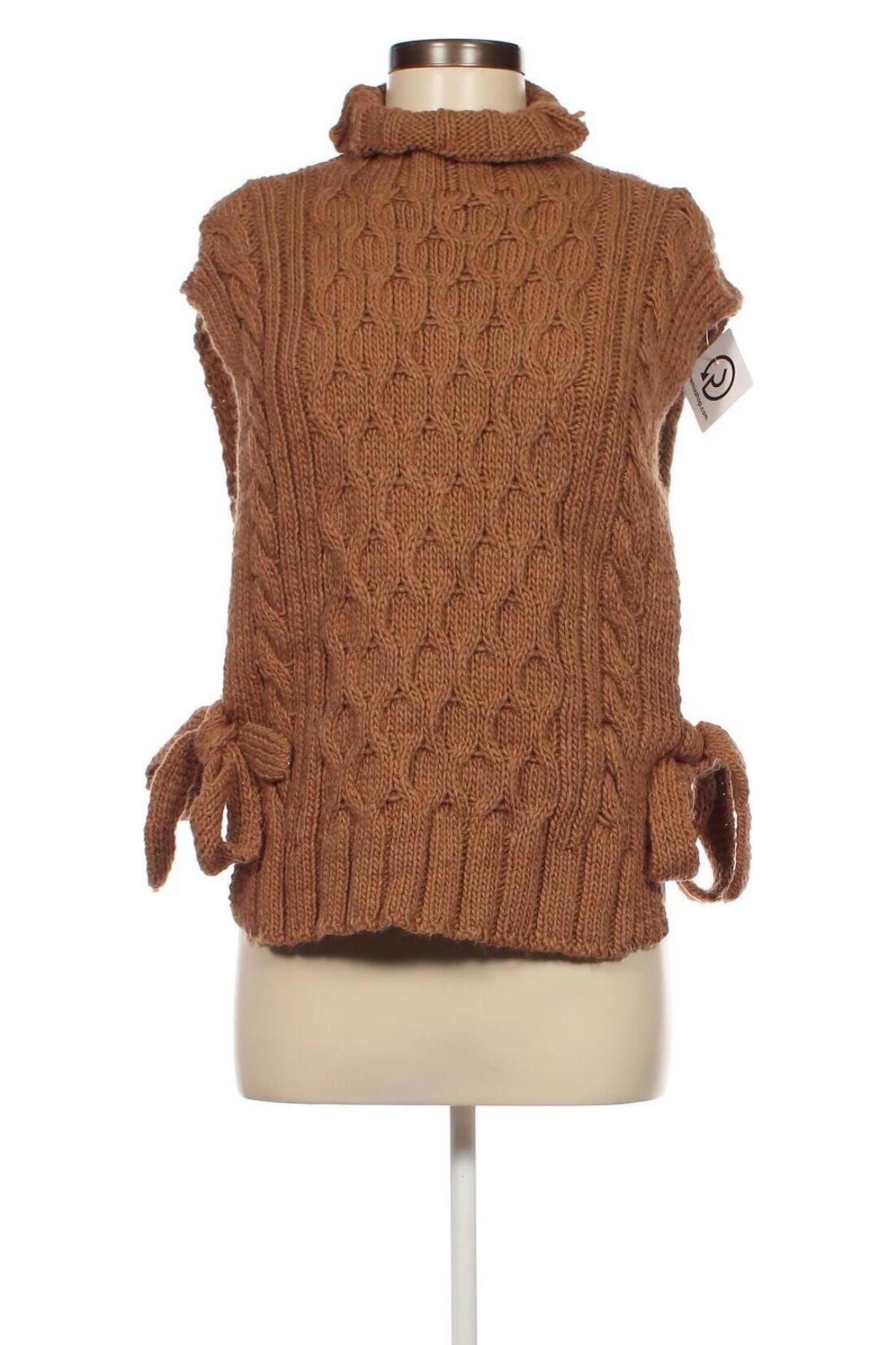 Γυναικείο πουλόβερ V Milano, Μέγεθος M, Χρώμα  Μπέζ, Τιμή 3,59 €