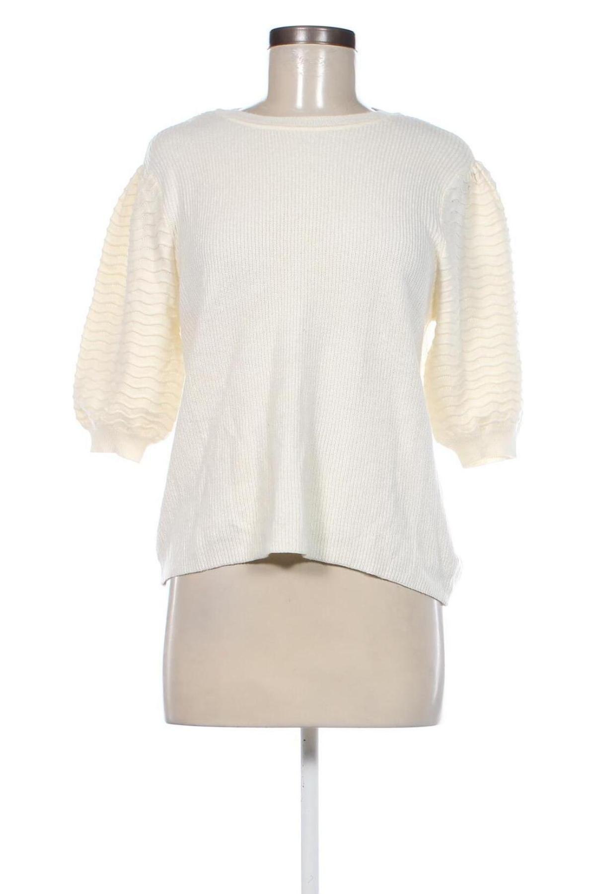 Дамски пуловер VILA, Размер L, Цвят Бял, Цена 27,00 лв.