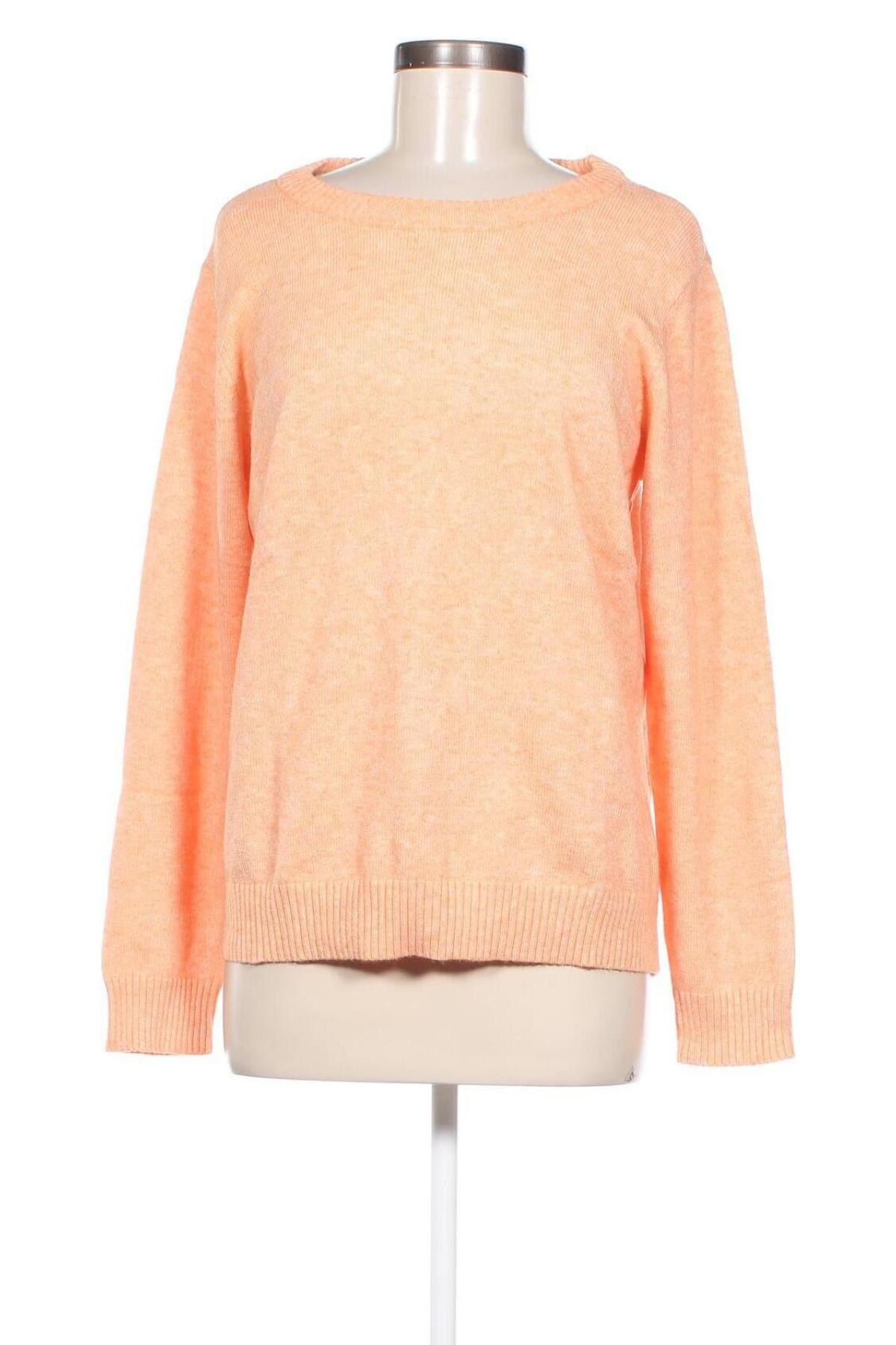 Damenpullover VILA, Größe L, Farbe Orange, Preis 31,96 €