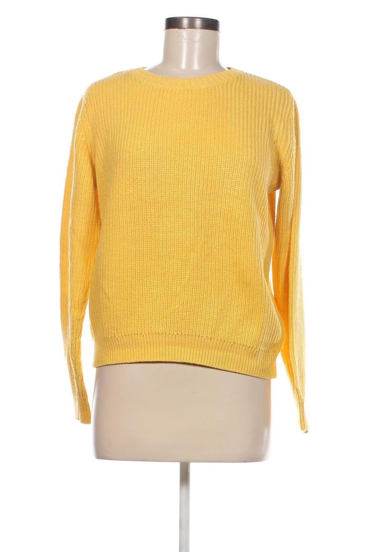 Дамски пуловер Vero Moda, Размер L, Цвят Жълт, Цена 9,18 лв.