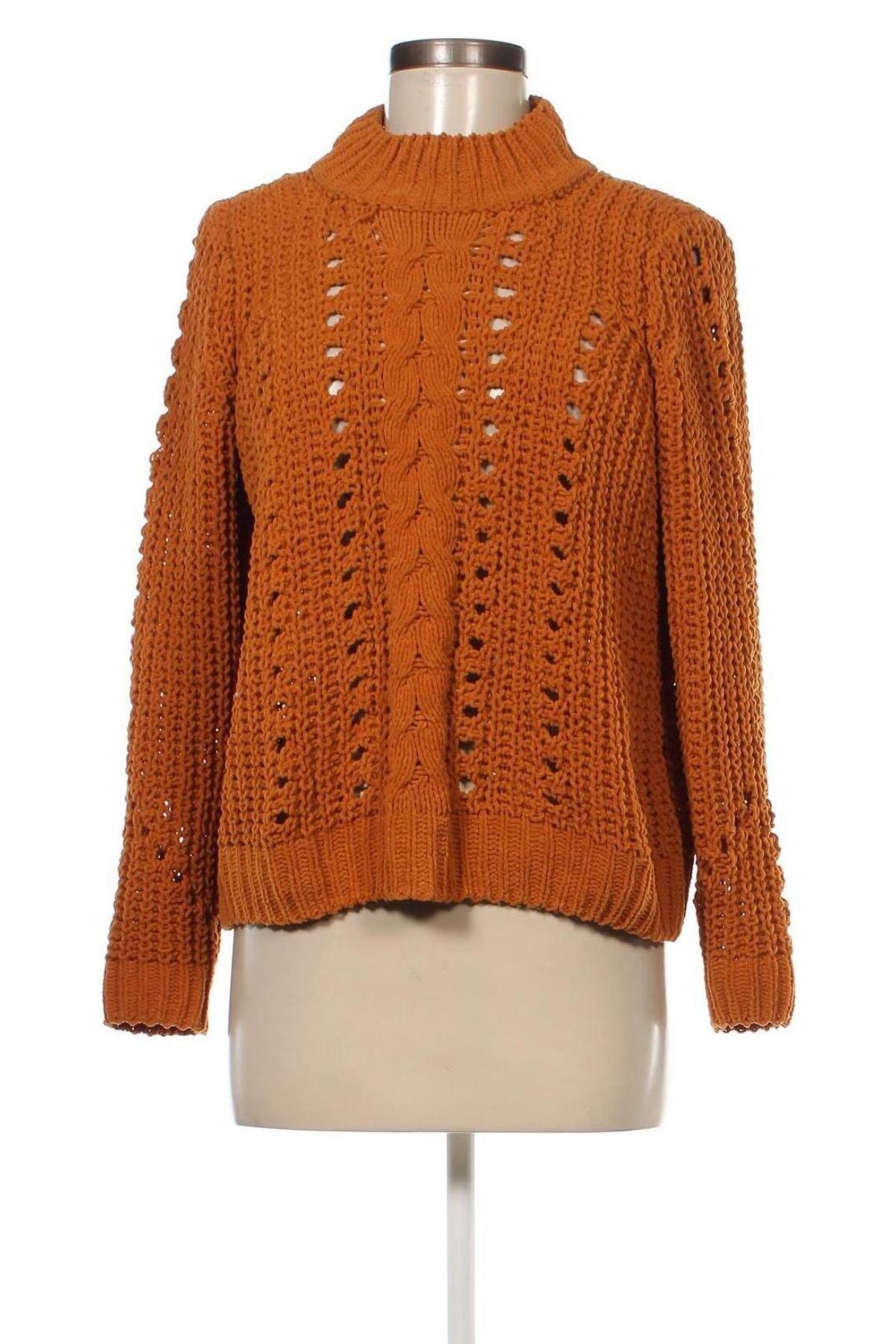 Дамски пуловер Vero Moda, Размер M, Цвят Кафяв, Цена 10,80 лв.