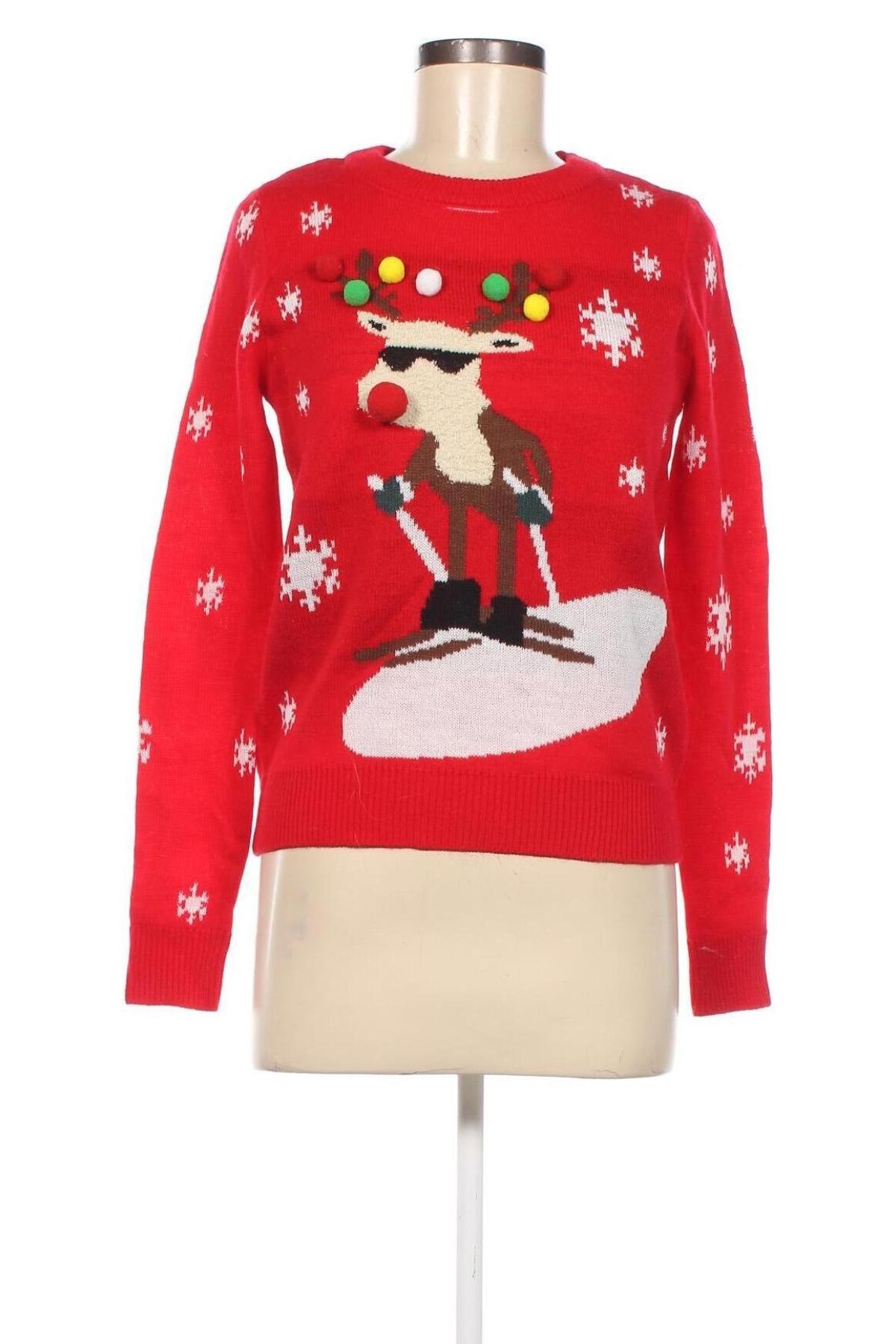 Γυναικείο πουλόβερ Vero Moda, Μέγεθος M, Χρώμα Κόκκινο, Τιμή 7,29 €
