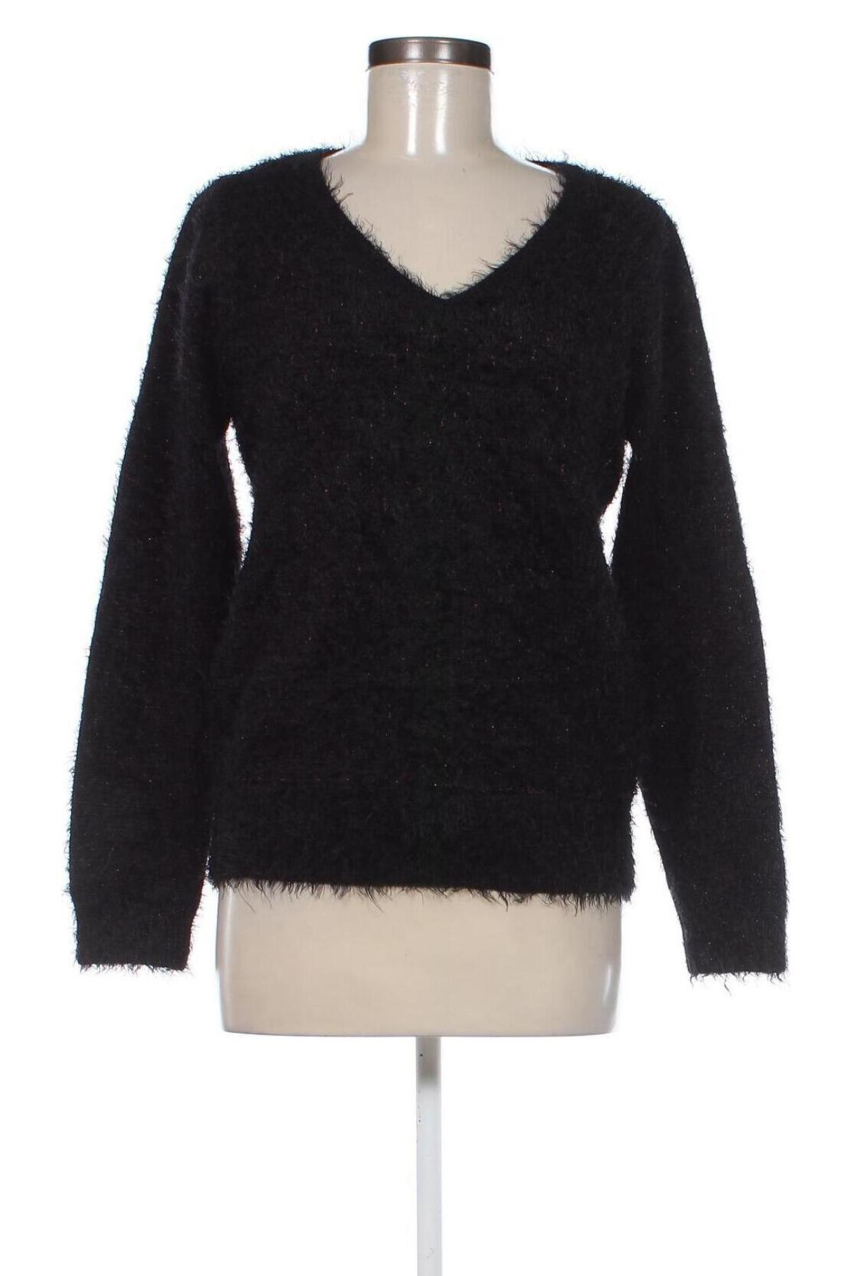 Γυναικείο πουλόβερ Vila Joy, Μέγεθος L, Χρώμα Μαύρο, Τιμή 5,58 €